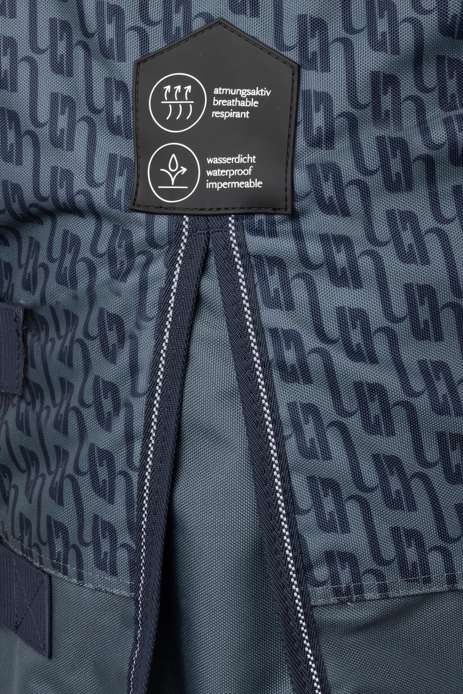 Horze Avalanche 1200D Manta de Exterior mediana, 50 g