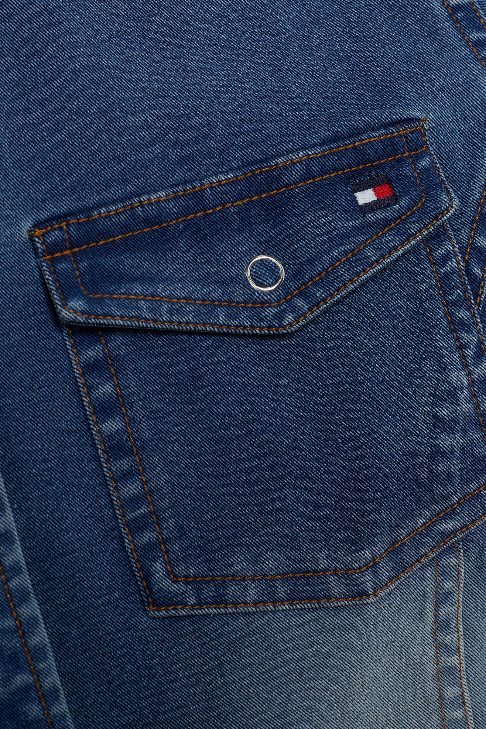 Camisa de mezclilla elástica Tommy Hilfiger Equestrian Woodside