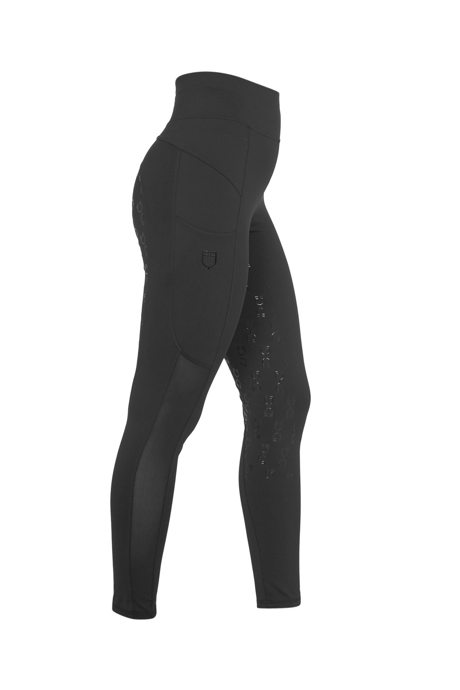 Equestro SS2026 Leggings equitaci&oacute;n micro mesh mujer  