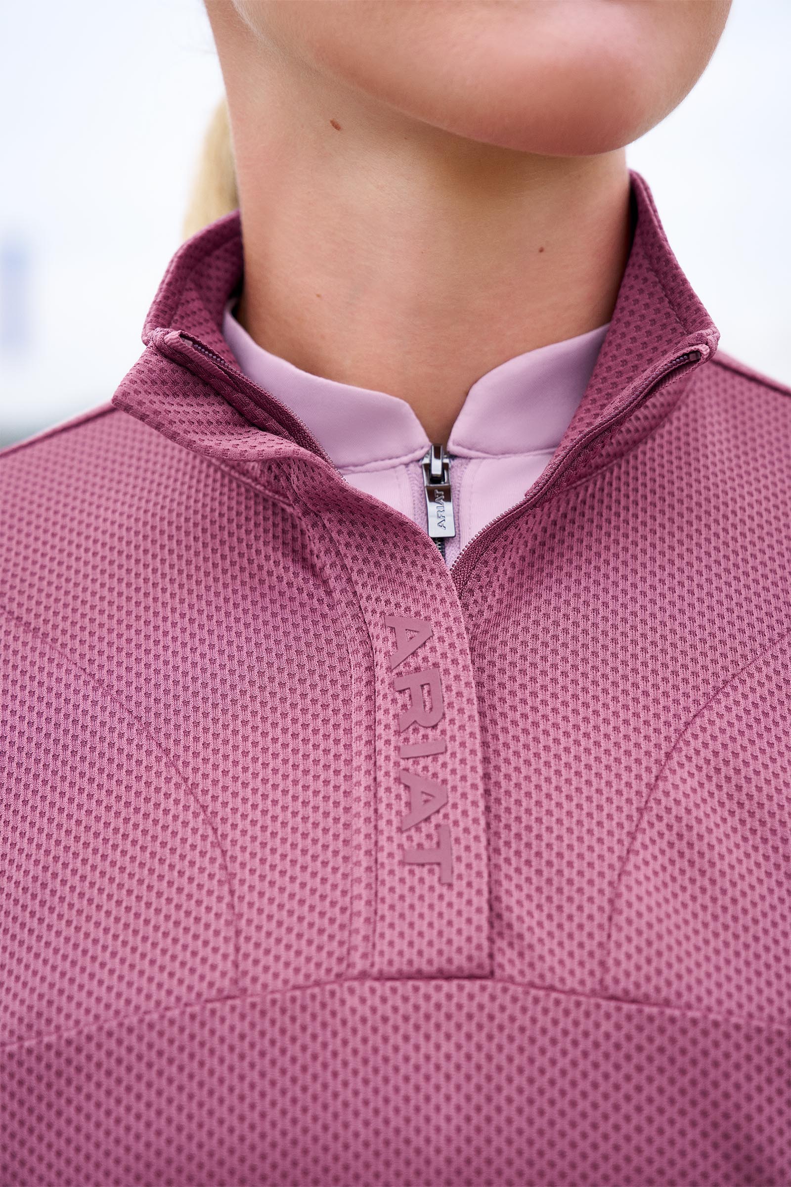 Ariat Breathe sudadera para mujer con 1/2 cremallera