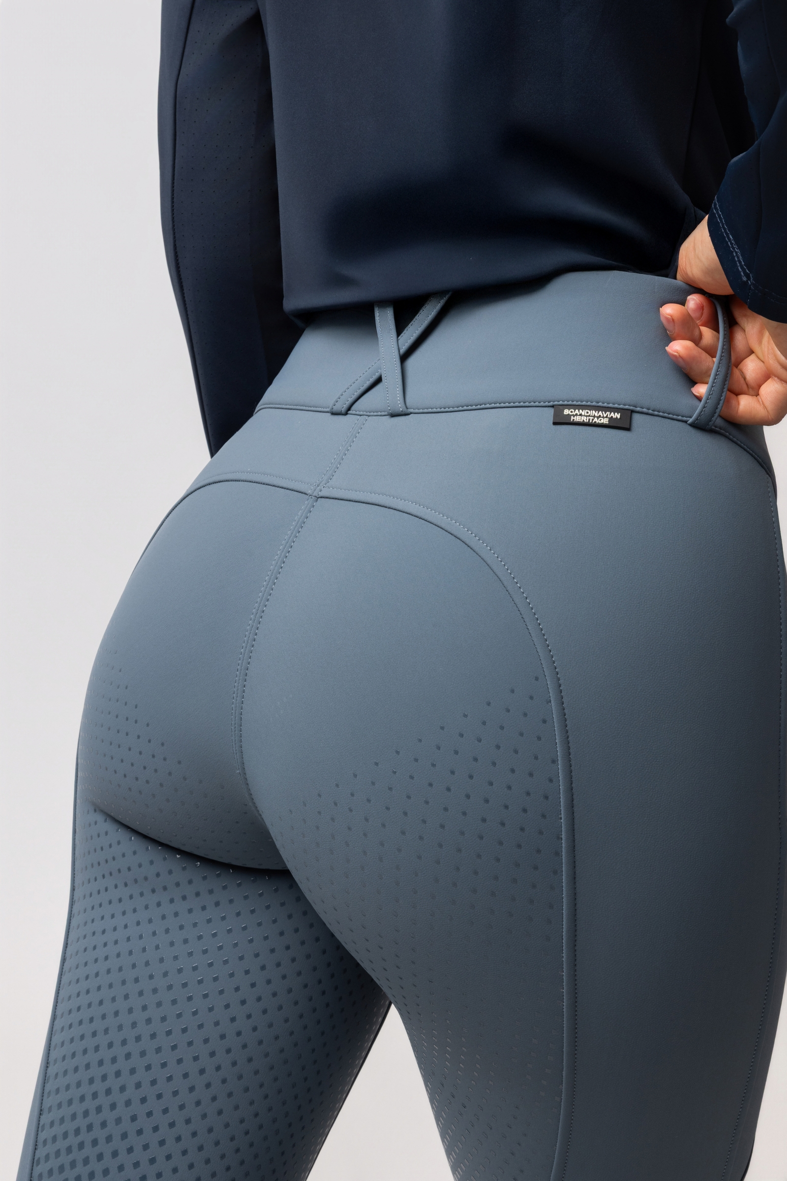 Horze Grand Prix Pro Pantalones de montar térmicos con grip total para mujeres