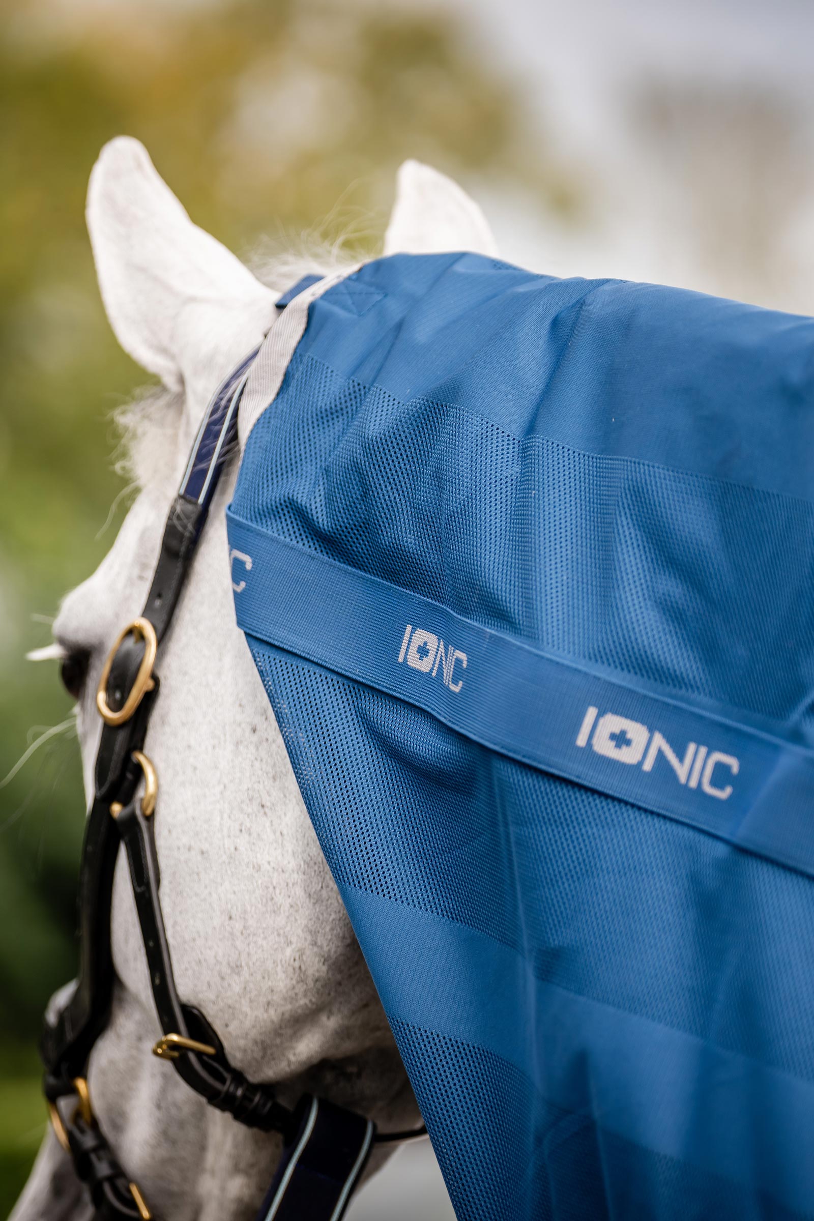 Horseware Ionic Therapy Cubre cuello para Mesh Manta de Secado