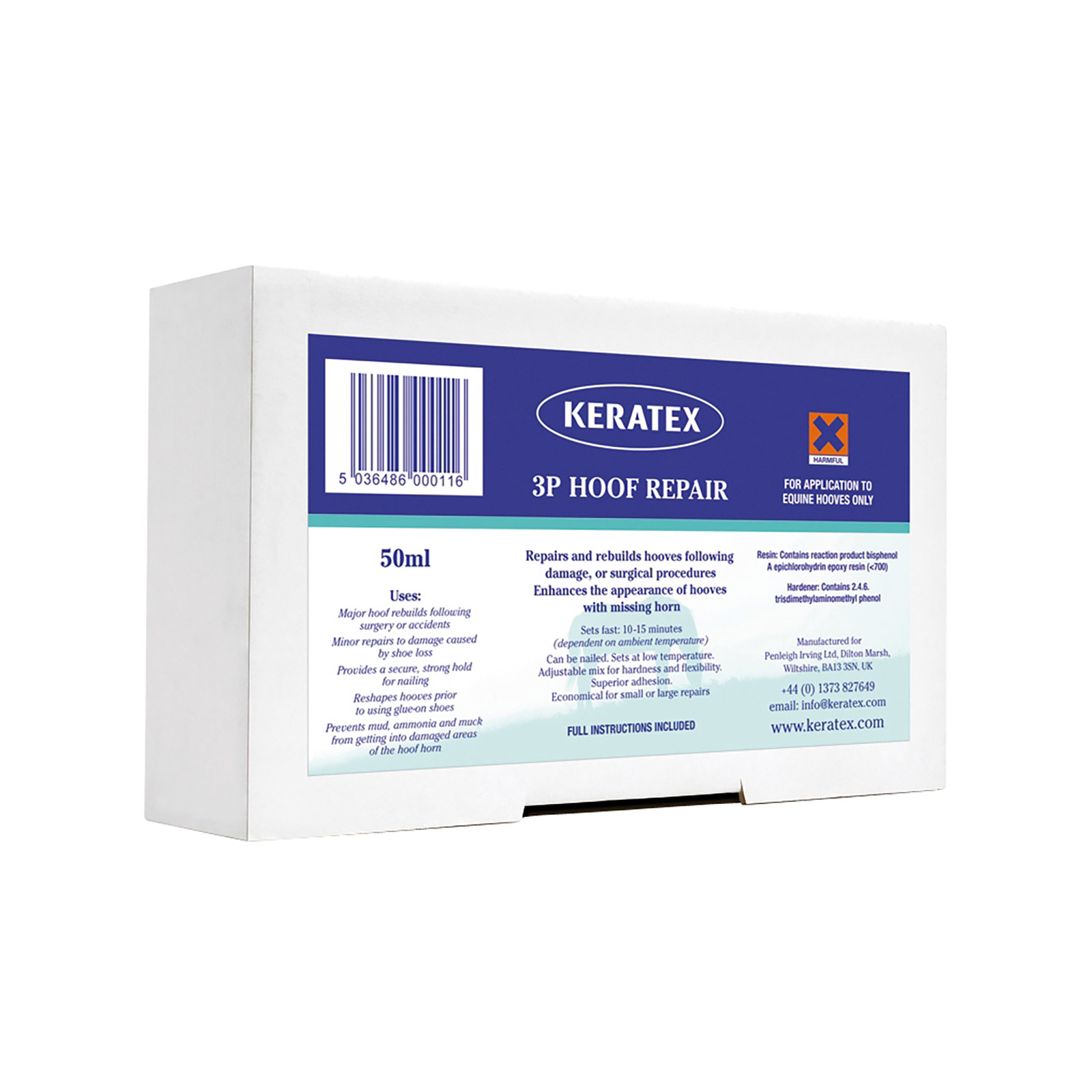 Keratex 3P Reparador De Pezuñas 50ml