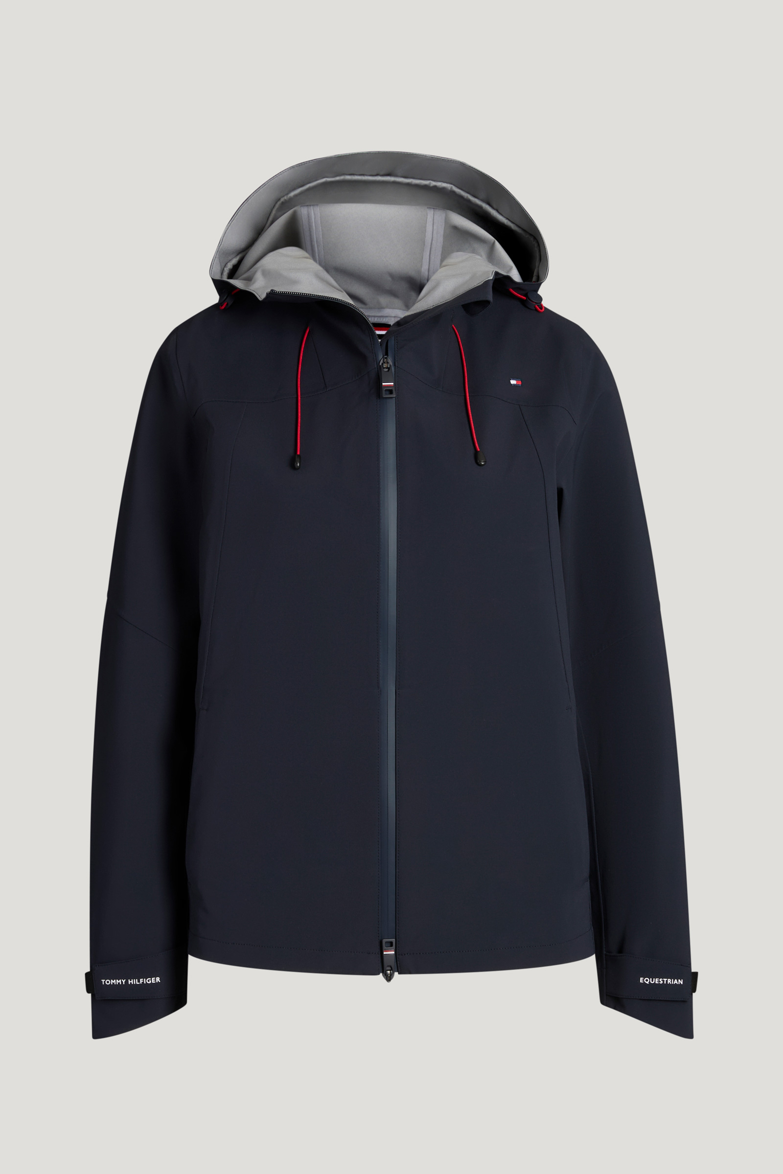 Tommy Hilfiger Equestrian Upland chaqueta impermeable para mujer compatible con airbag