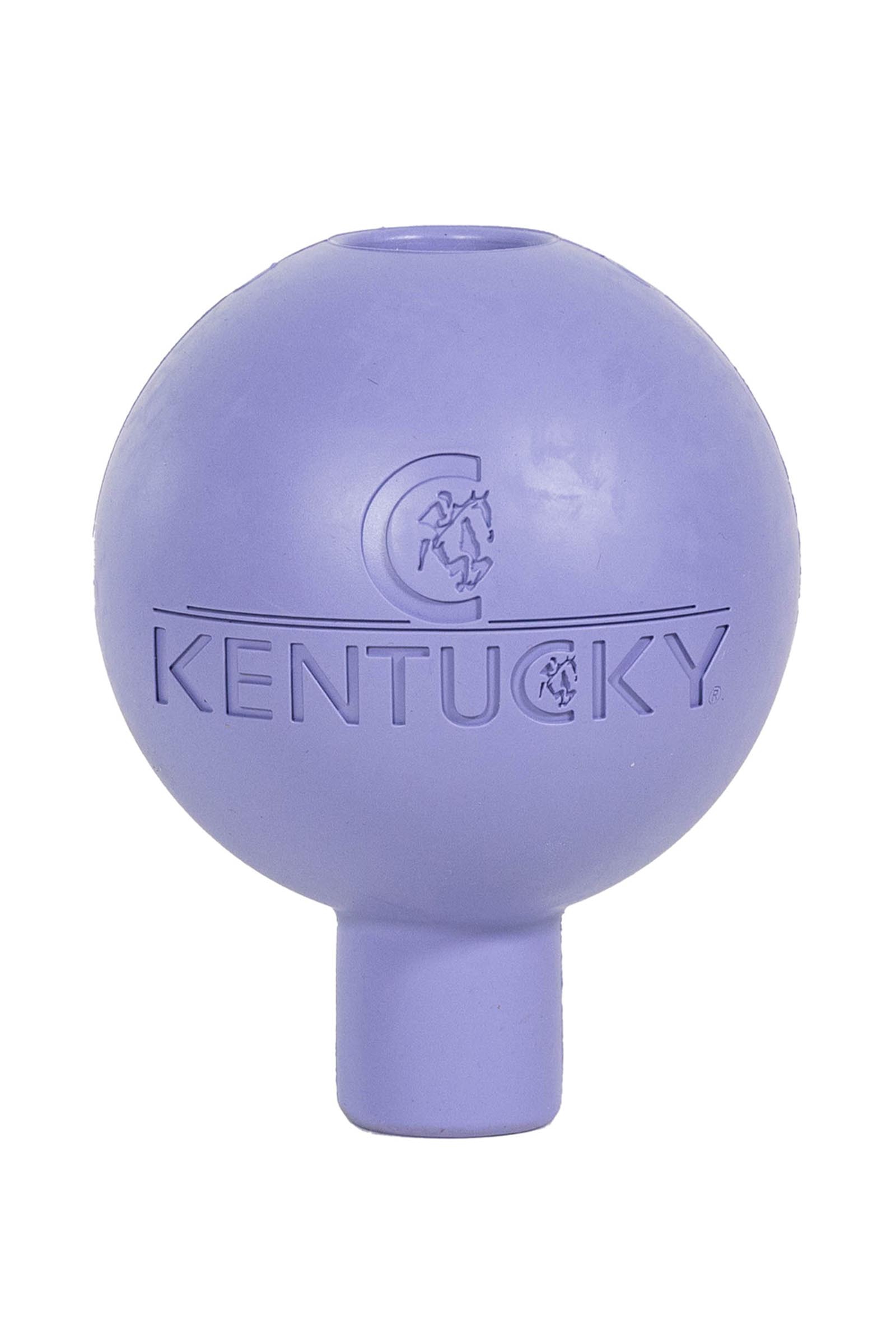 Lavender Kentucky Horsewear pelota de goma para protecci&oacute;n de cuerda y pared  
