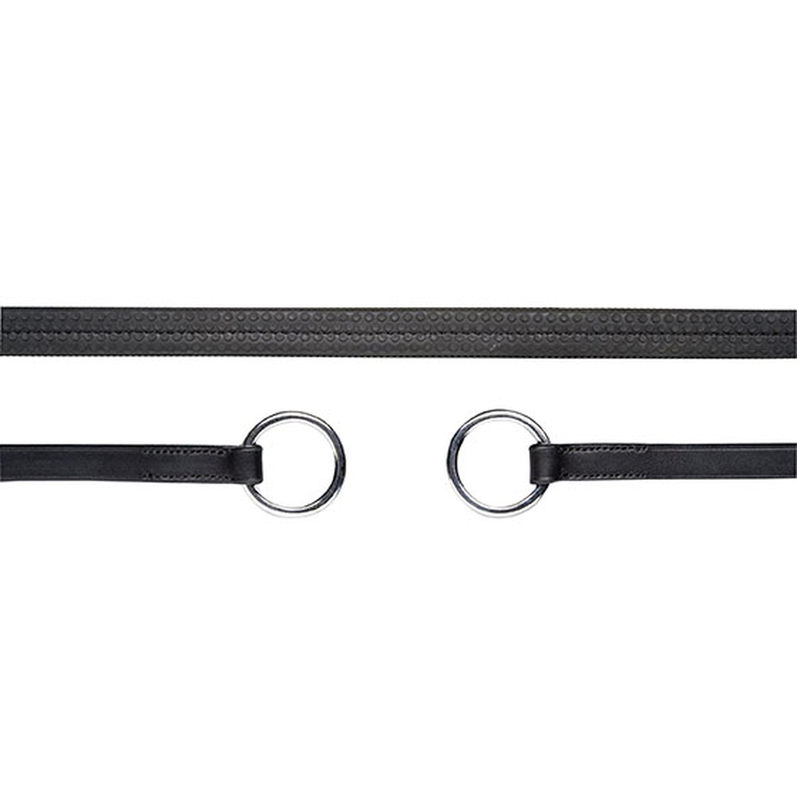 Schockemöhle Sports Riendas de goma con anillo, Riendas Basic