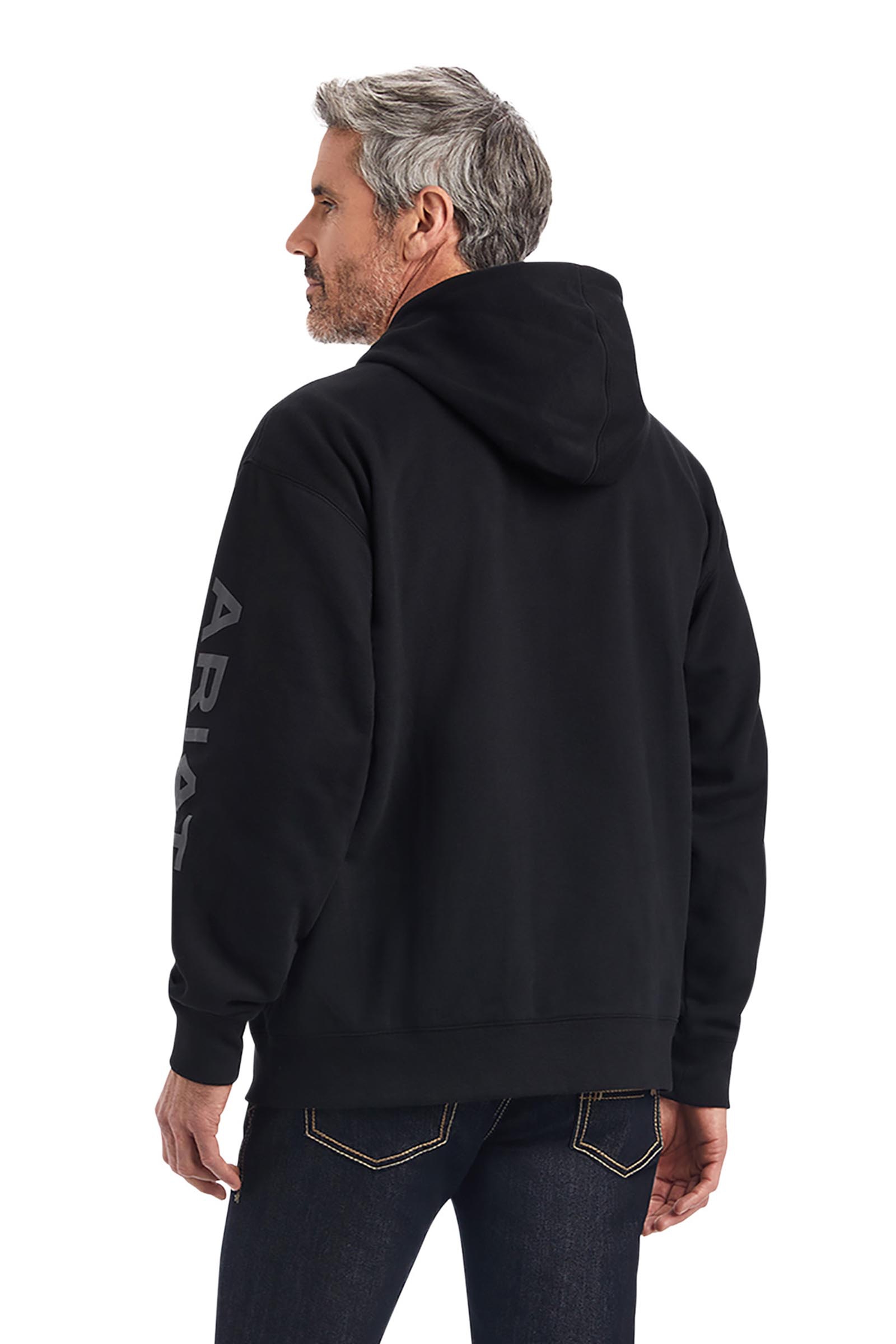 Ariat Sudadera con capucha para hombre con logo