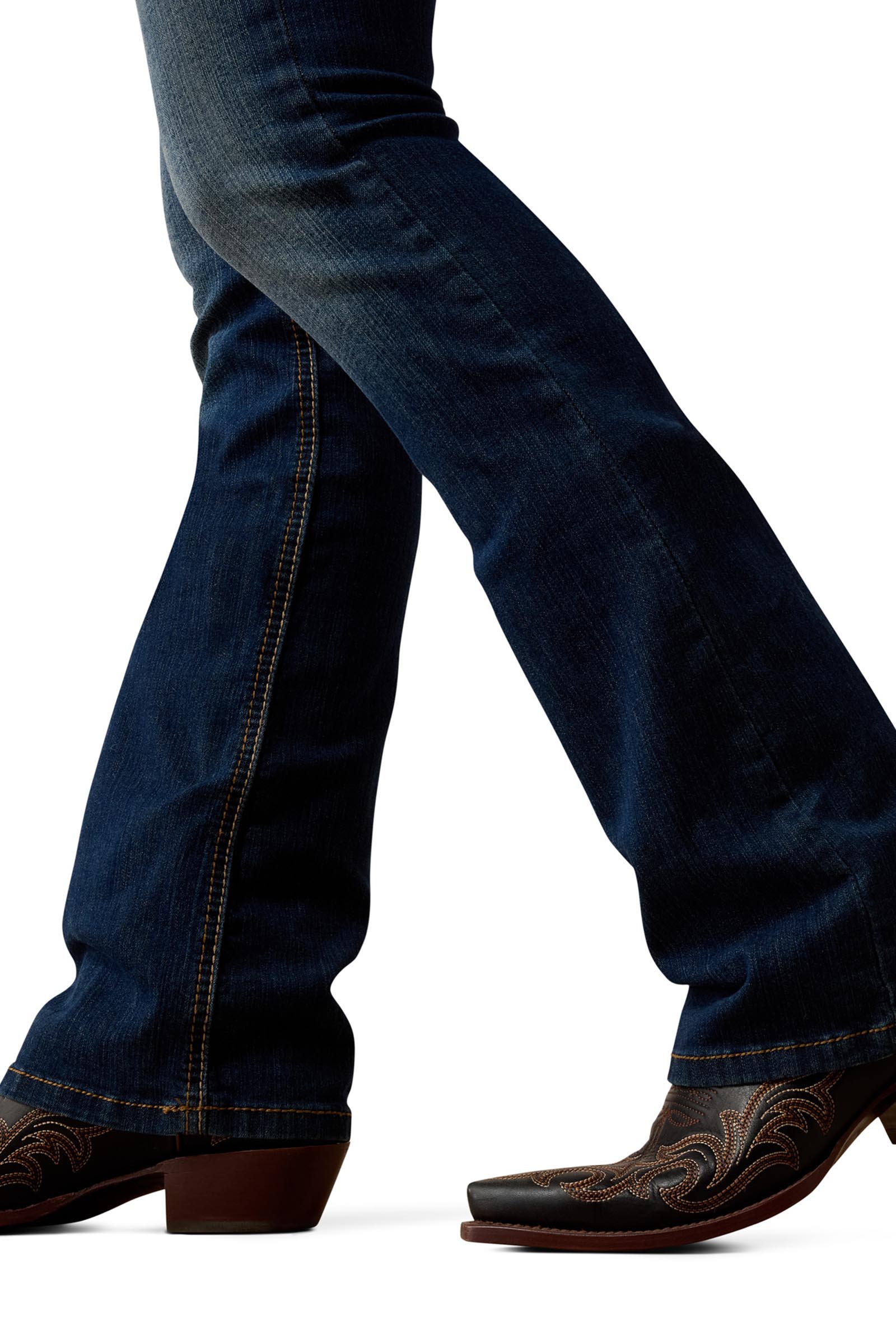 Ariat Rosa Perfect Rise Vaqueros bootcut para mujer