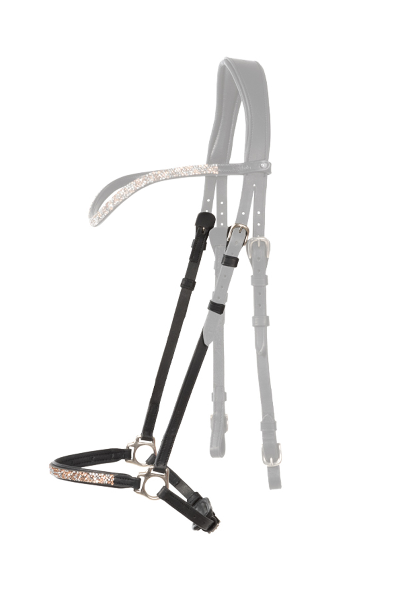 Muserola caída Kavalkade Ferskja para brida islandesa Aradis