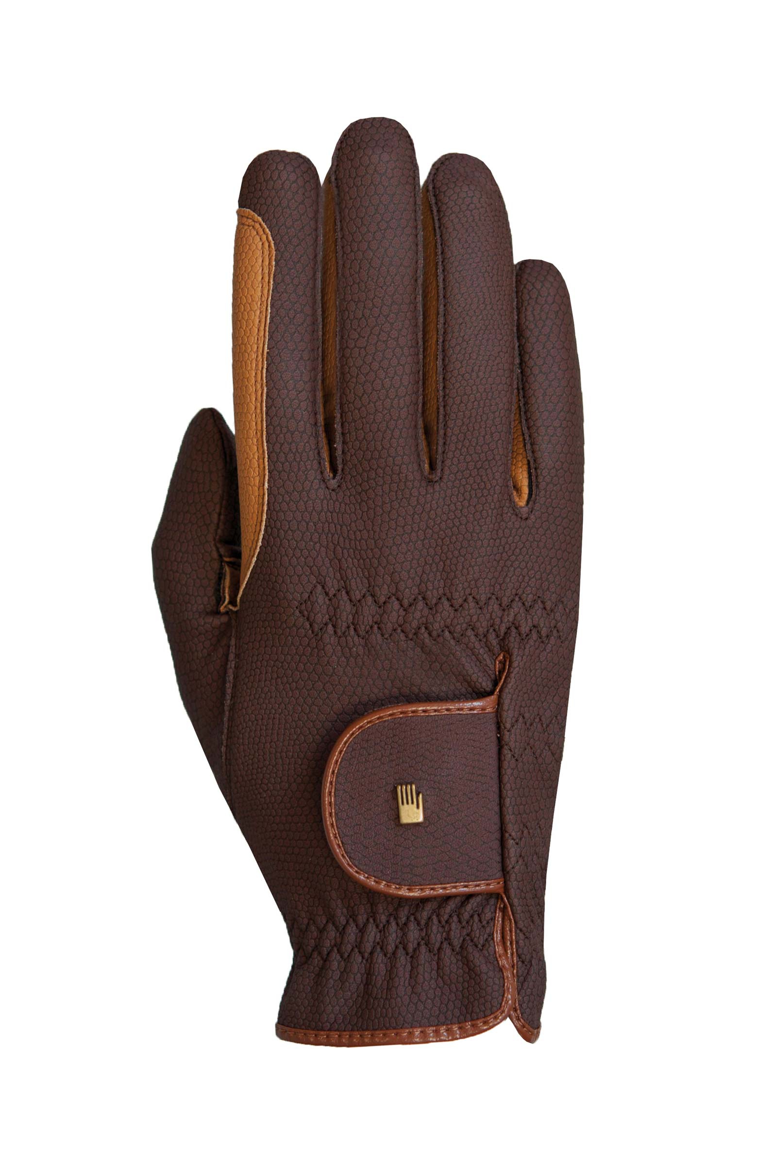 Dark Brown Guantes De Equitación de Invierno Roeckl Malta