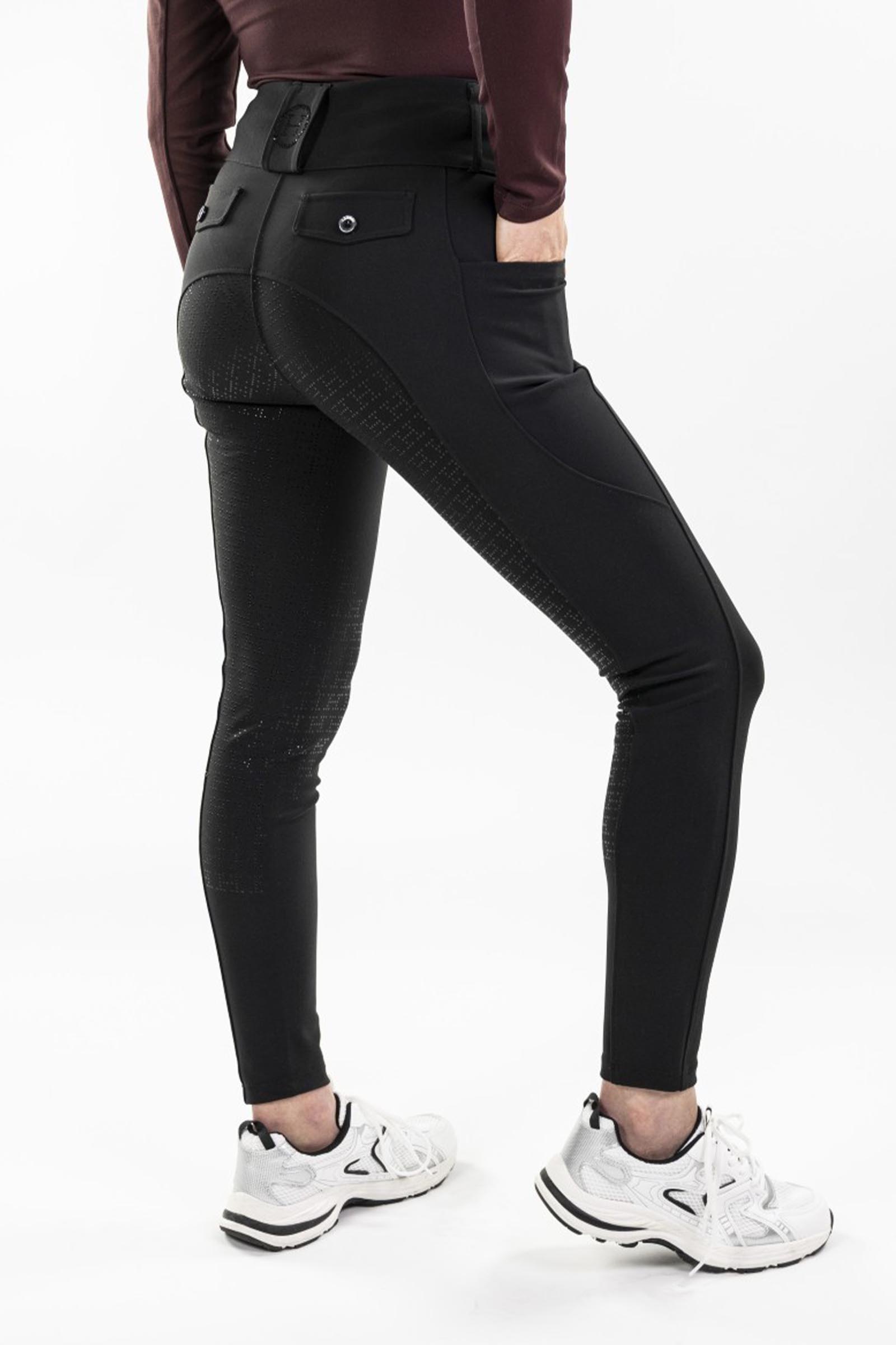 Harcour Ludivine pantalones de equitaci&oacute;n para mujer con grip integral