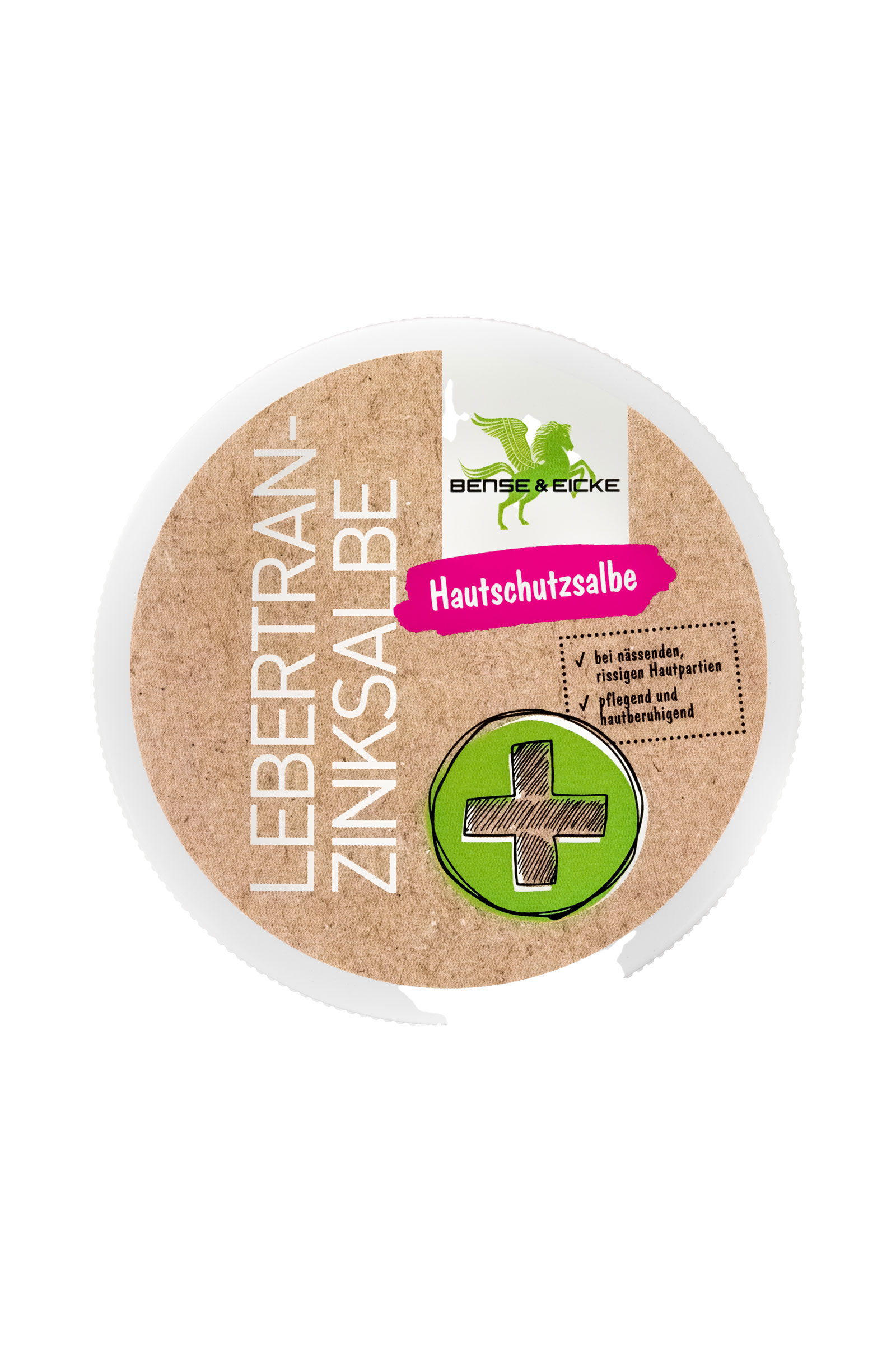 Bense & Eicke Aceite de hígado de bacalao y zinc pomada, 250 g