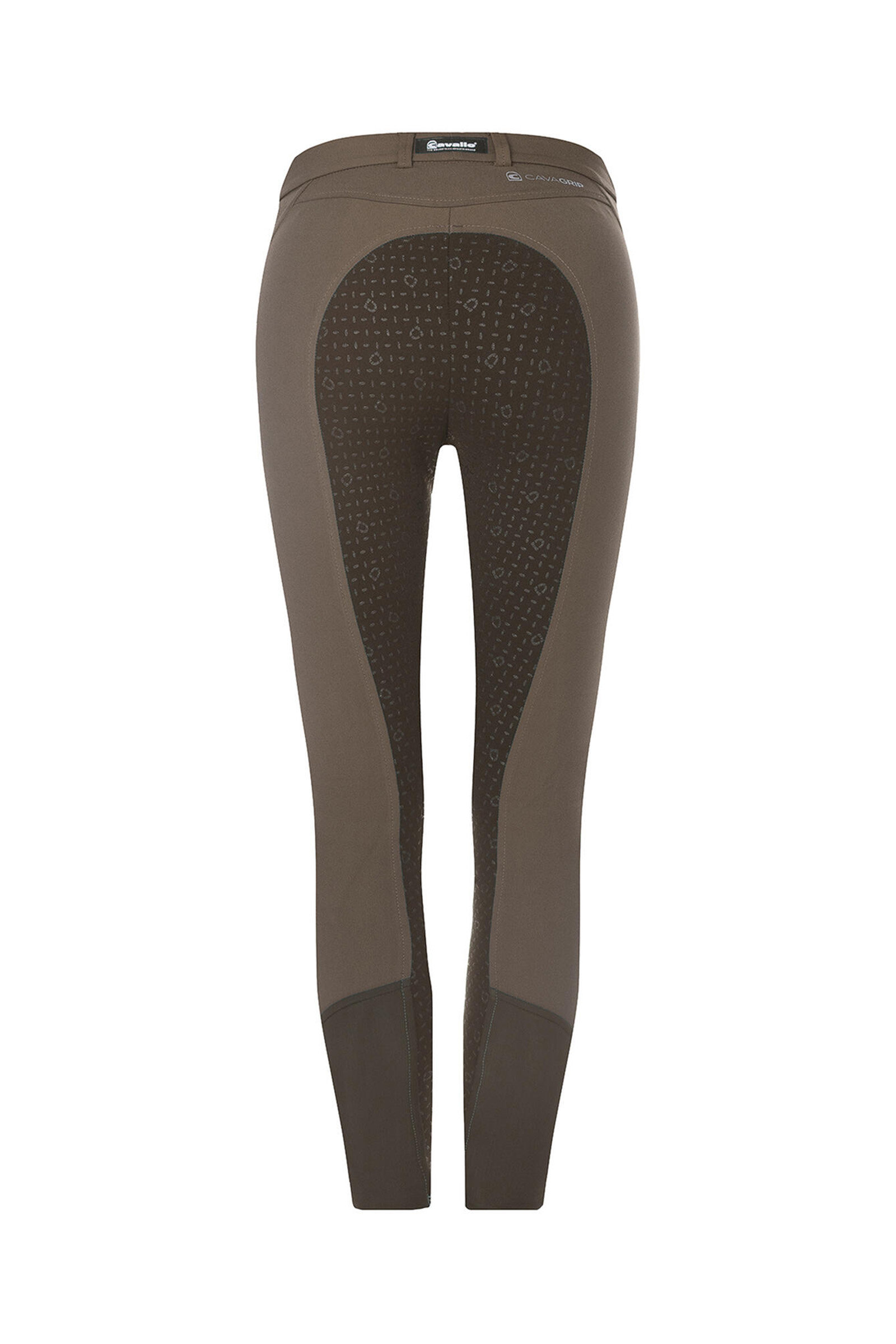 Porcini Brown/ Espresso Dark Brown Cavallo CAVALCAJA Grip Women's Full Seat Breeches