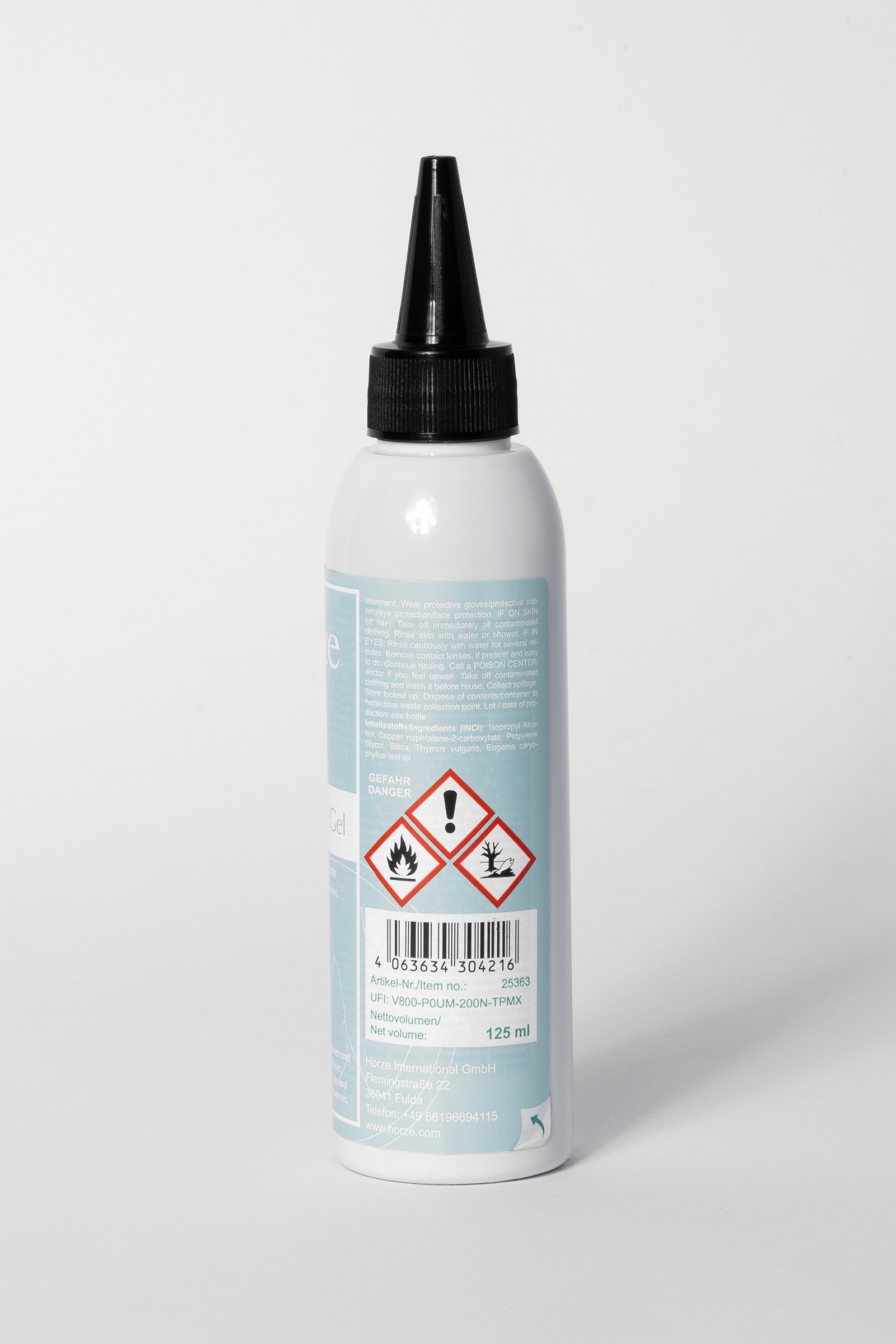 Gel para Cuidado de Ranillas Horze, 125ml