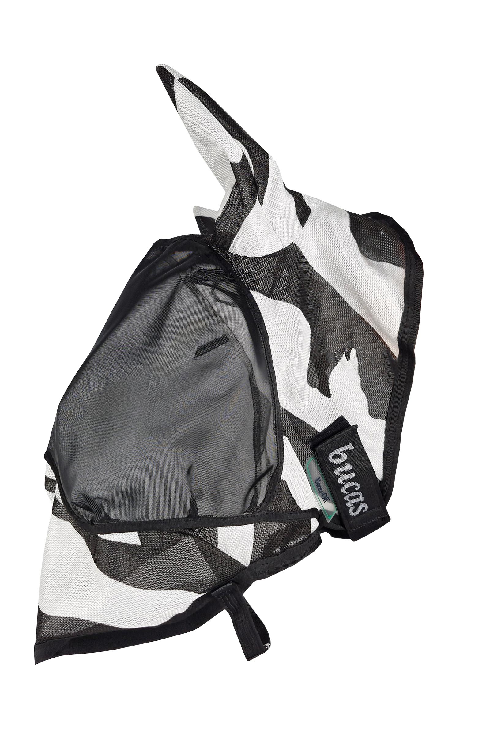 Bucas Buzz-Off Zebra Deluxe Máscara Anti-moscas