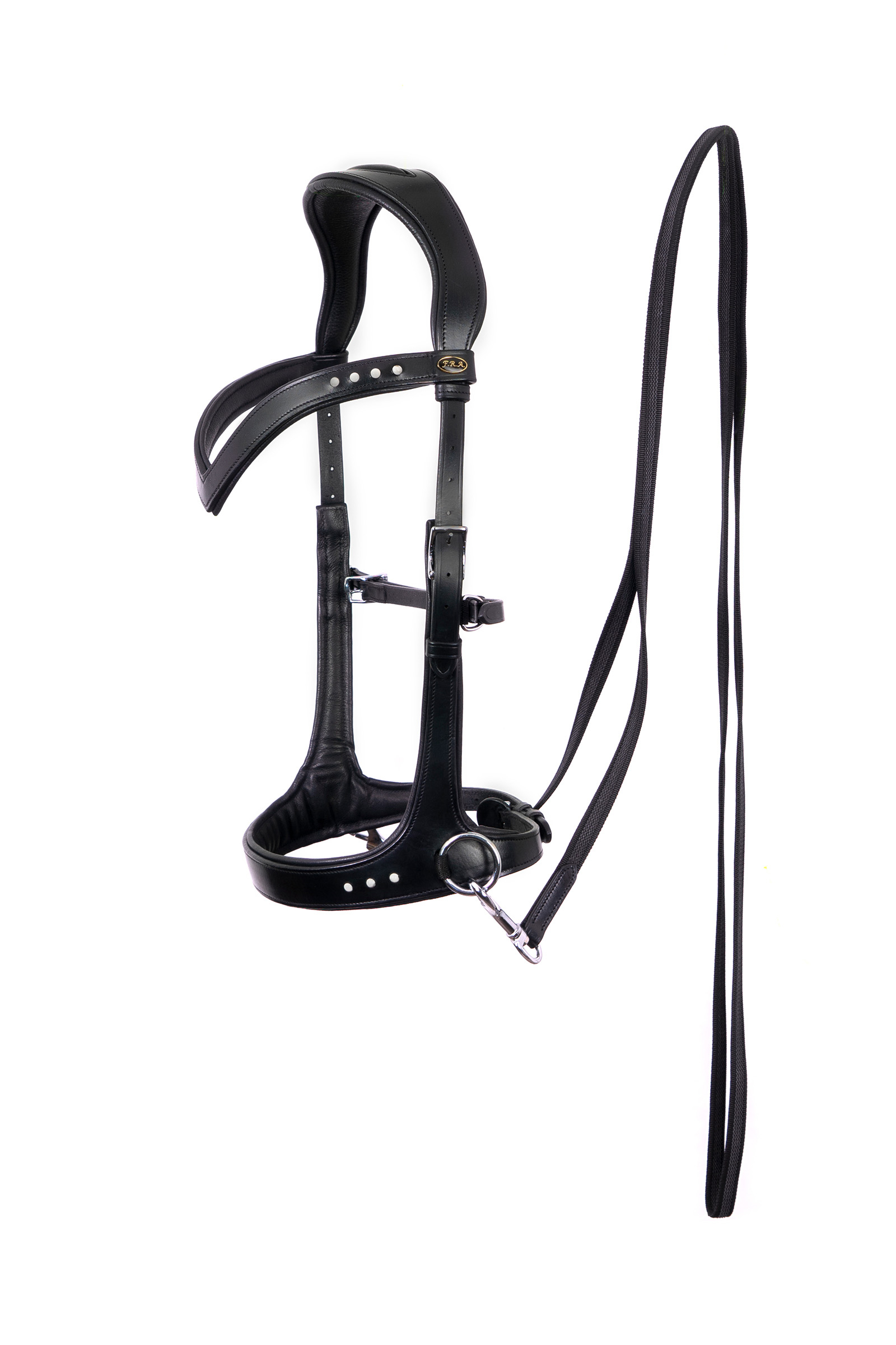 F.R.A. Freedom Riding Articles Glory Sidepull con riendas (Sistema 3), negro