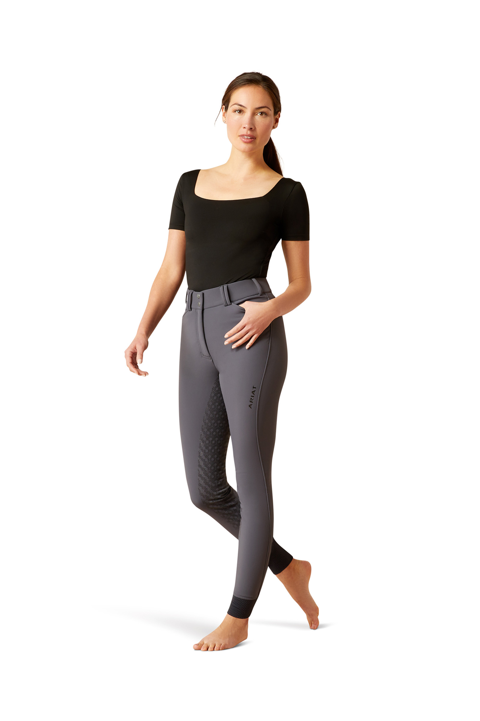 Ariat Tri Factor Frost pantalones de equitación con asiento completo y forro para mujer