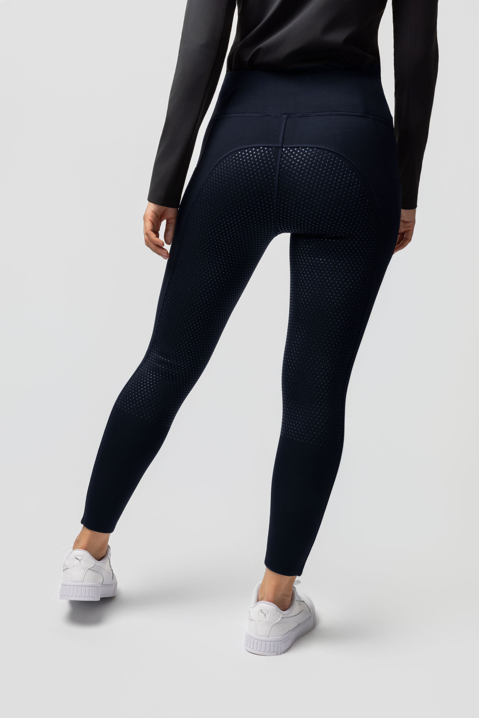 Horze Greta leggings equitaci&oacute;n thermo mujer full grip