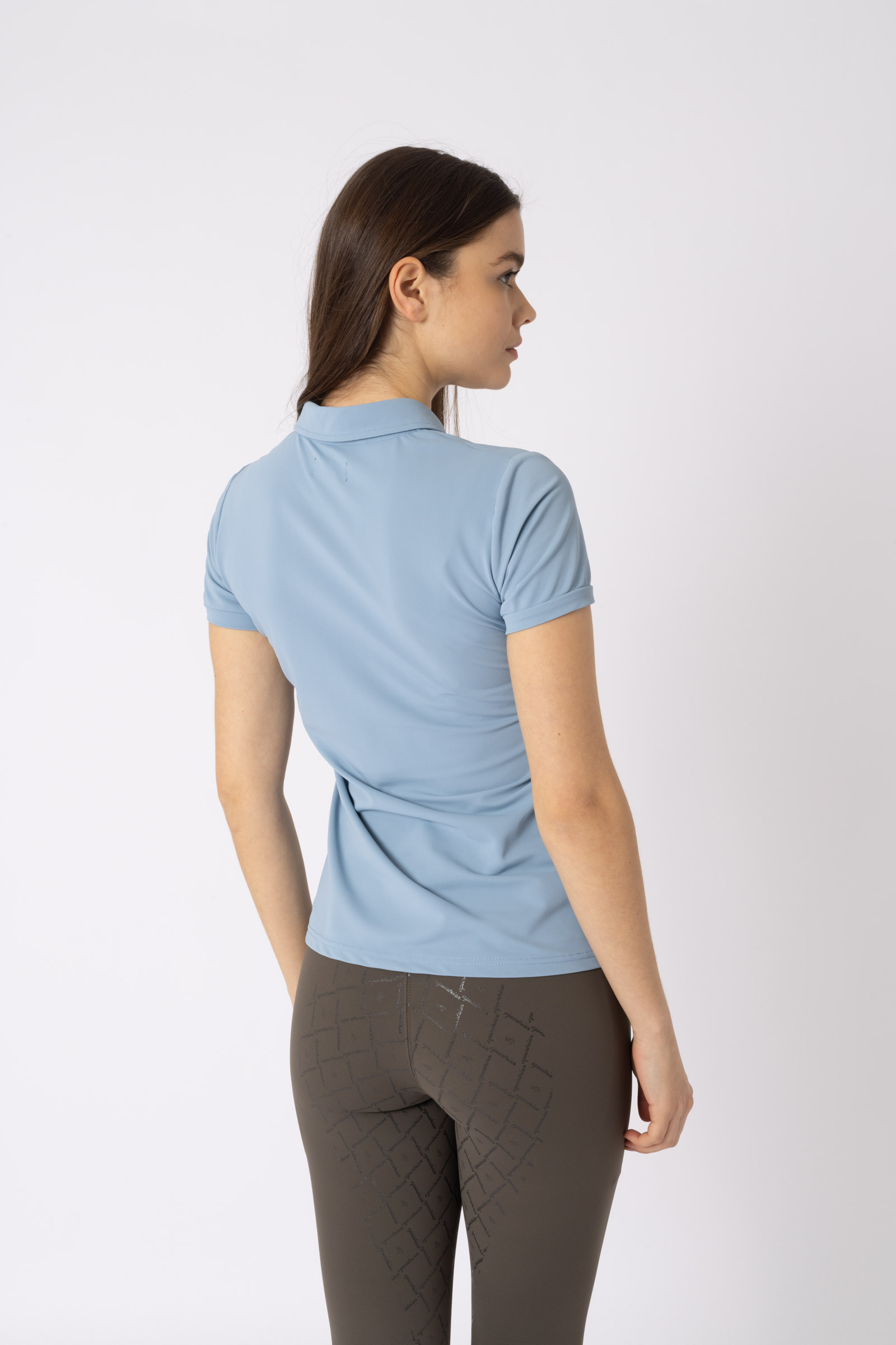 Camisa Polo Funcional para Mujer Horze Willow
