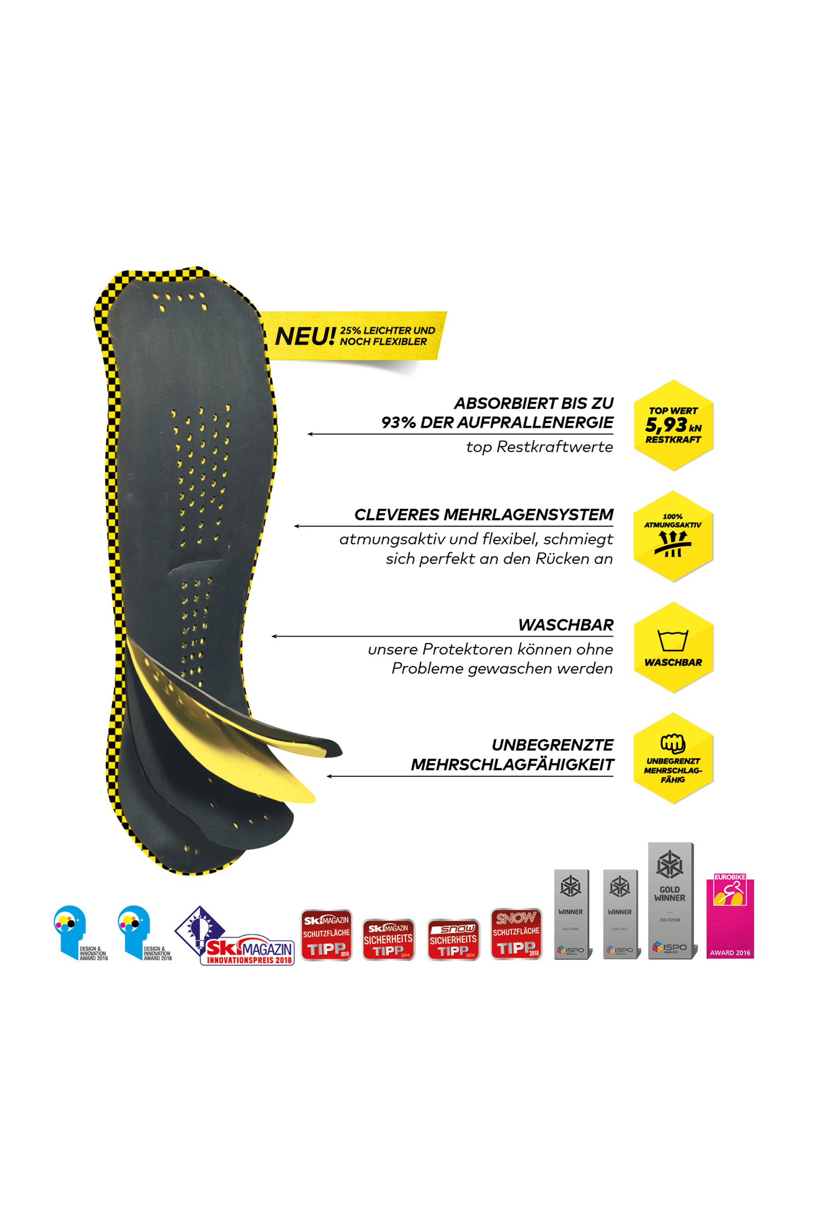 Komperdell Ultra Vario Chaleco de seguridad 