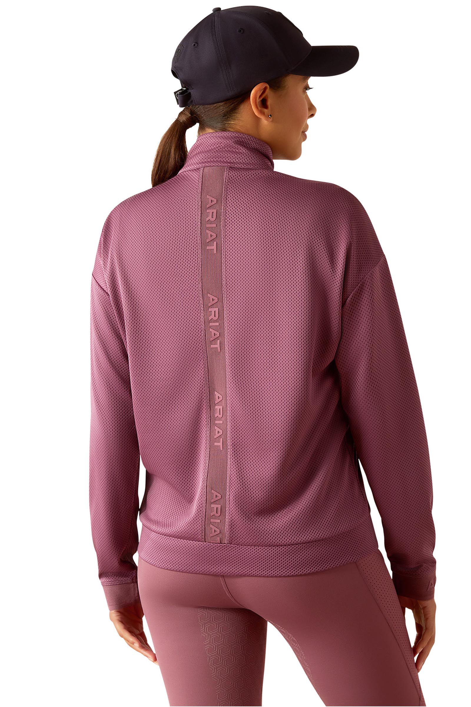 Ariat Breathe sudadera para mujer con 1/2 cremallera