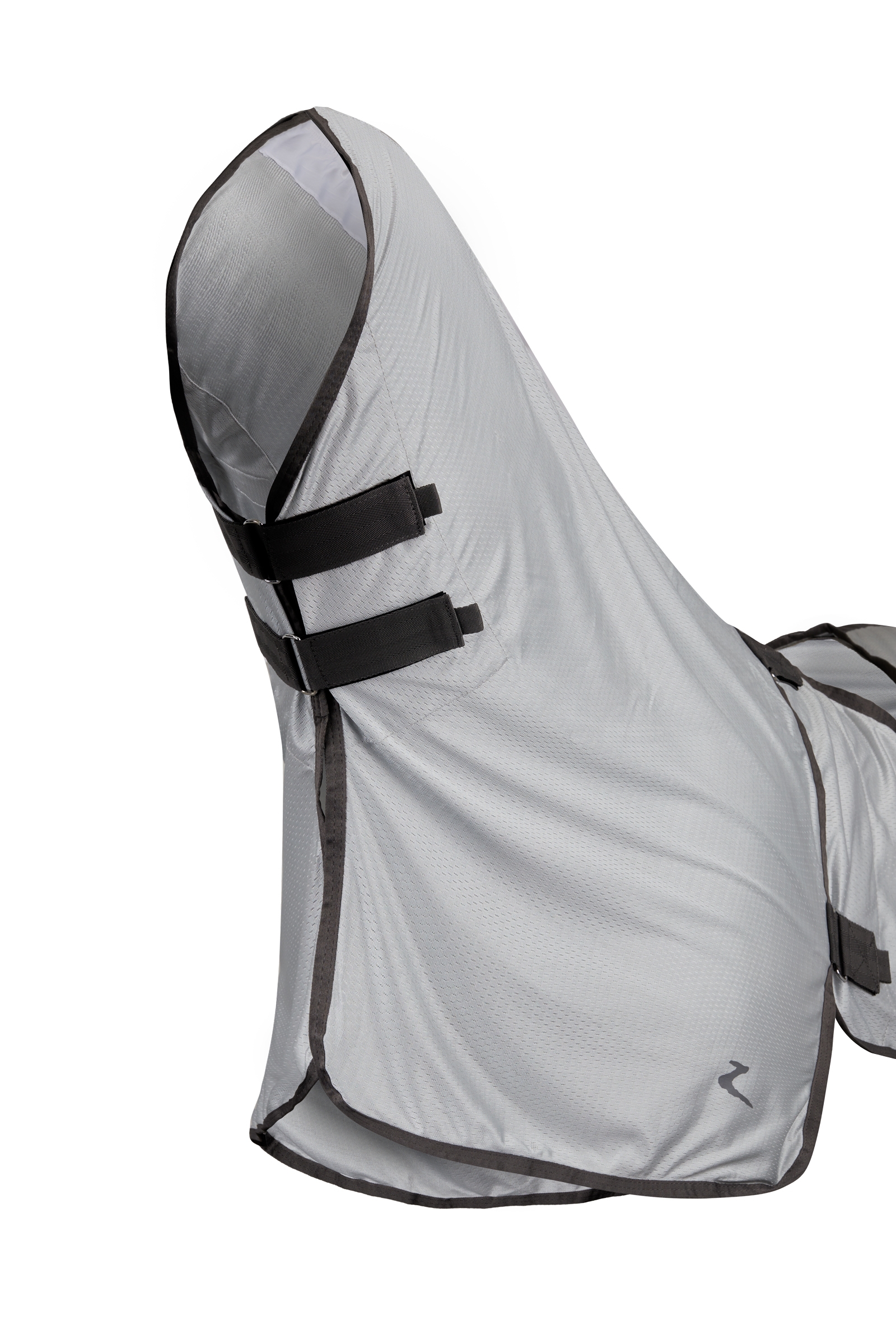 Horze Eira manta de montar antimoscas con protecci&oacute;n UV y cuello desmontable