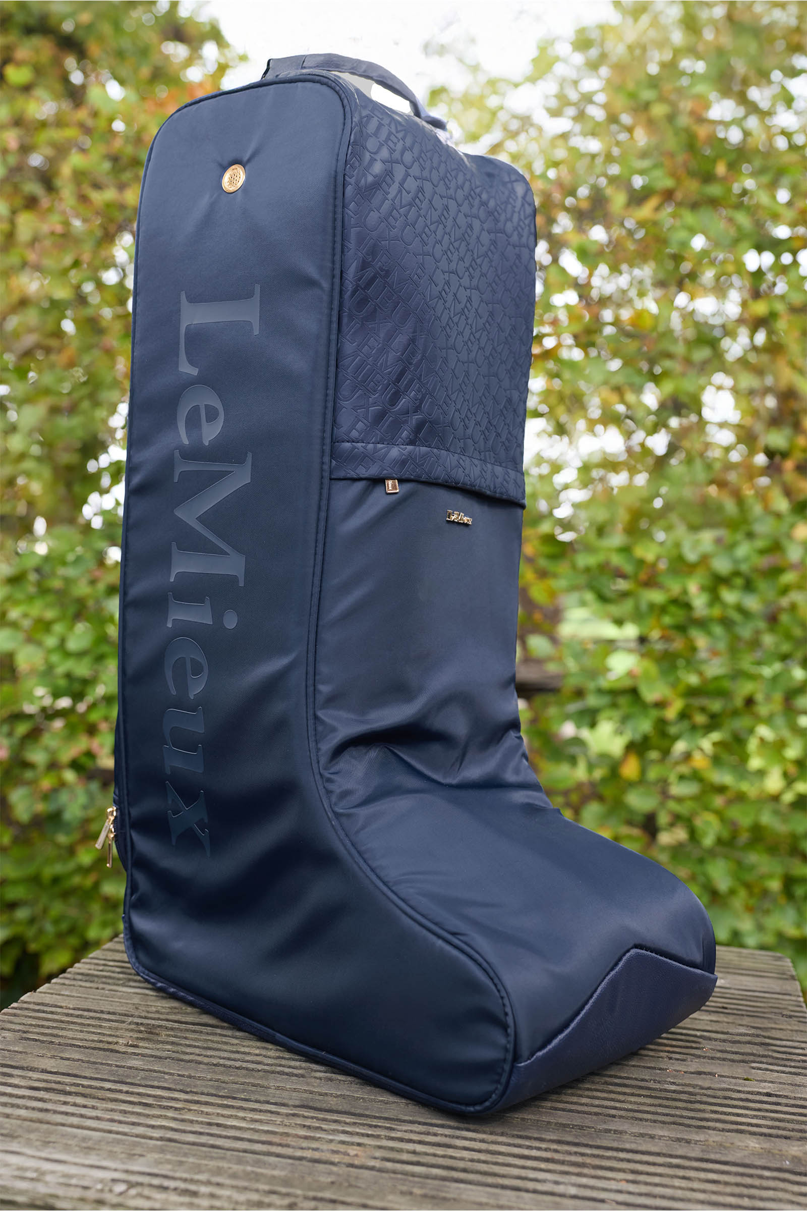 Navy LeMieux Luxe Bolsa para botas