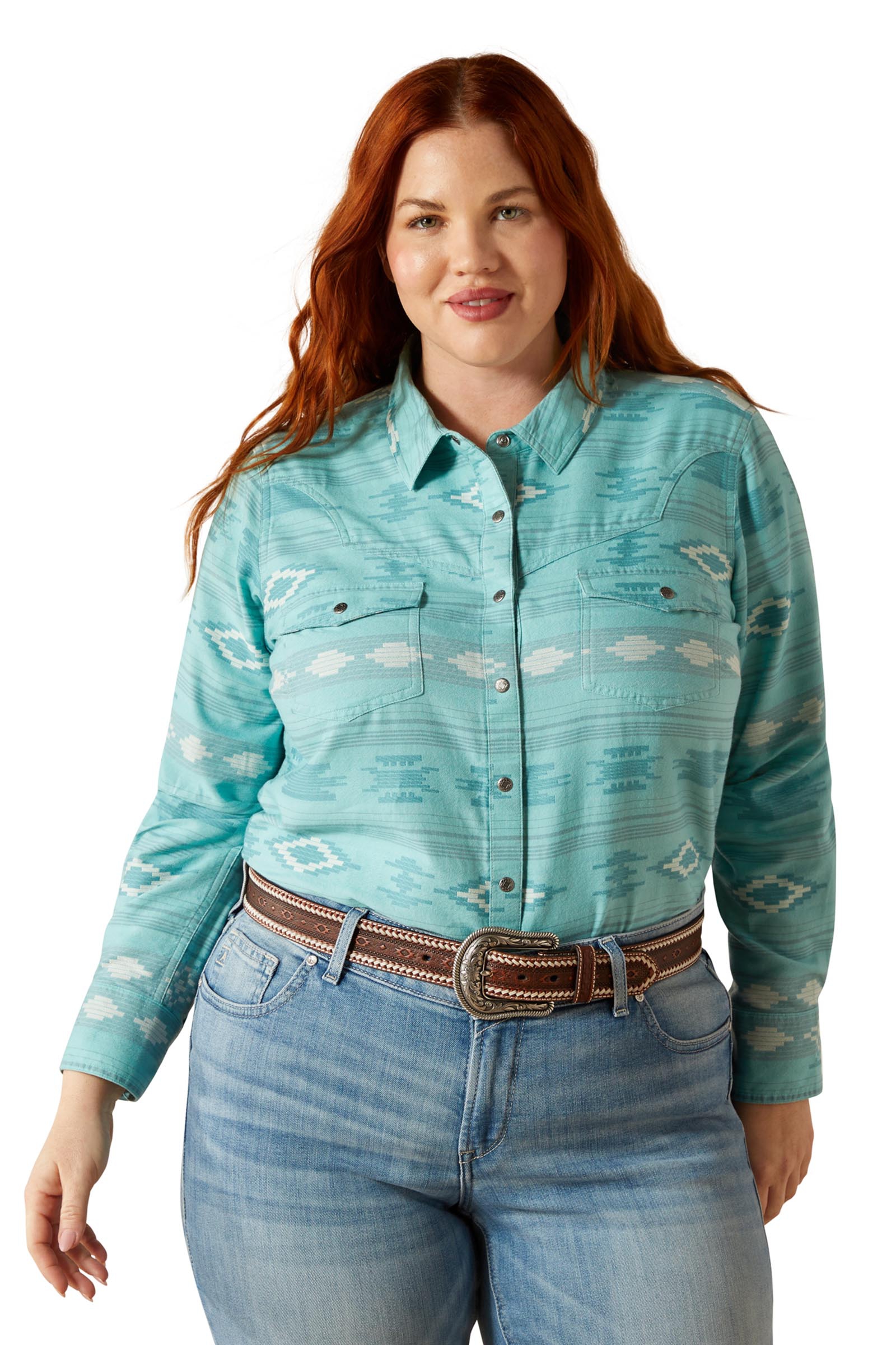 Ariat Montana Camisa western para mujer