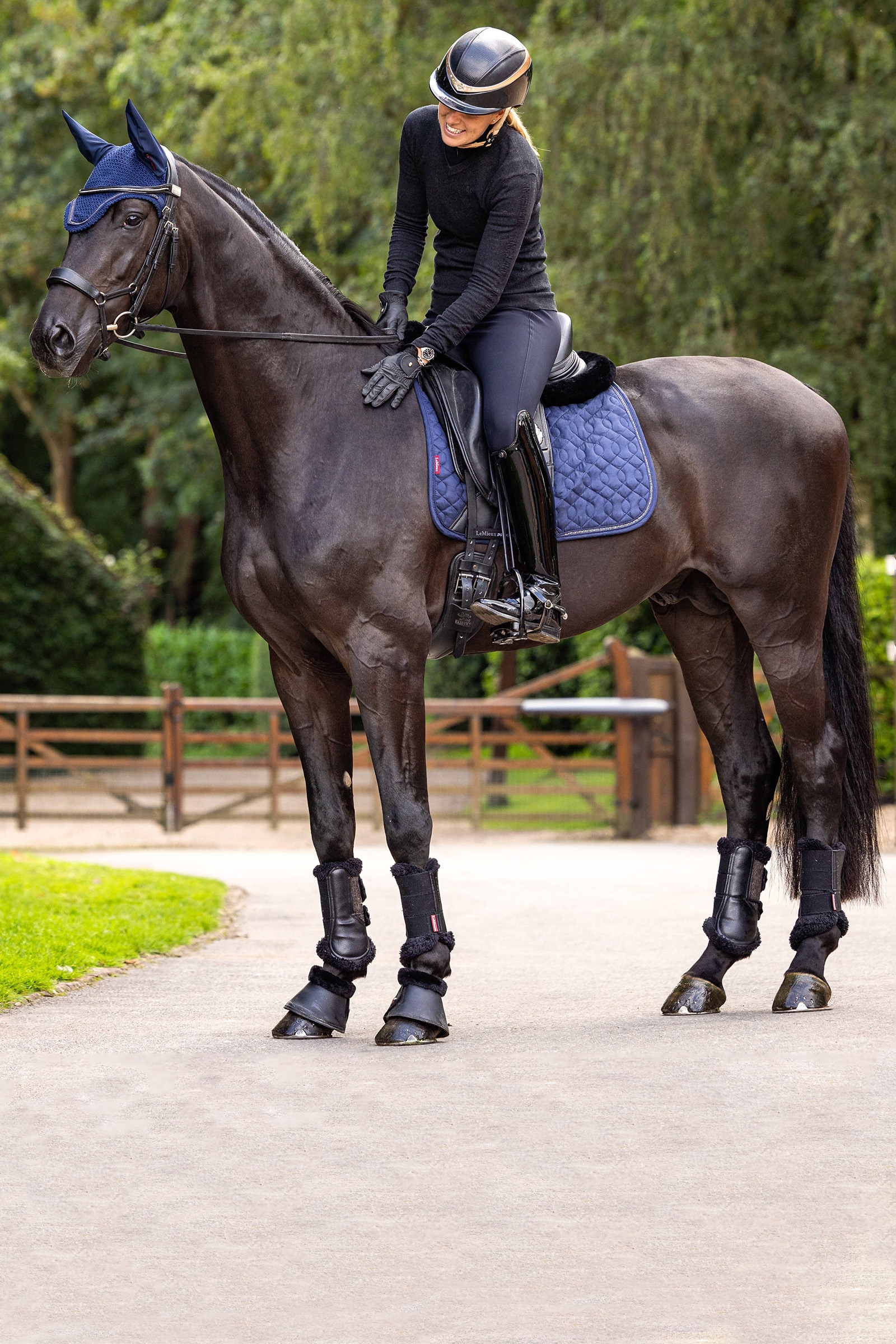 Mantilla de Doma de Ante LeMieux Crystal