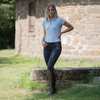 Pantalones de Montar con Refuerzo en laRodilla de Silicona para Mujer B Vertigo Meghan