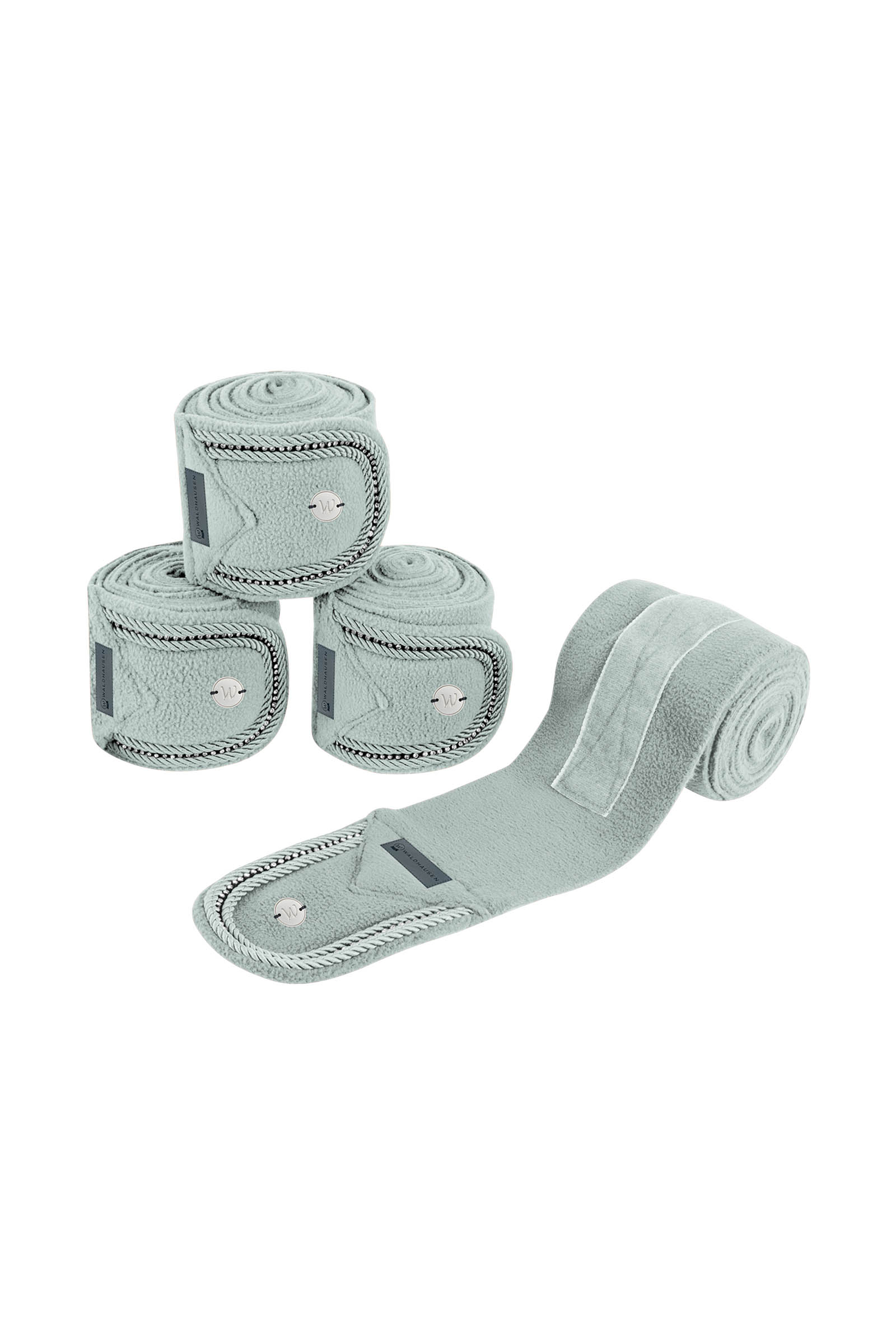 Silver Blue Waldhausen Nepal Fleece Bandages 