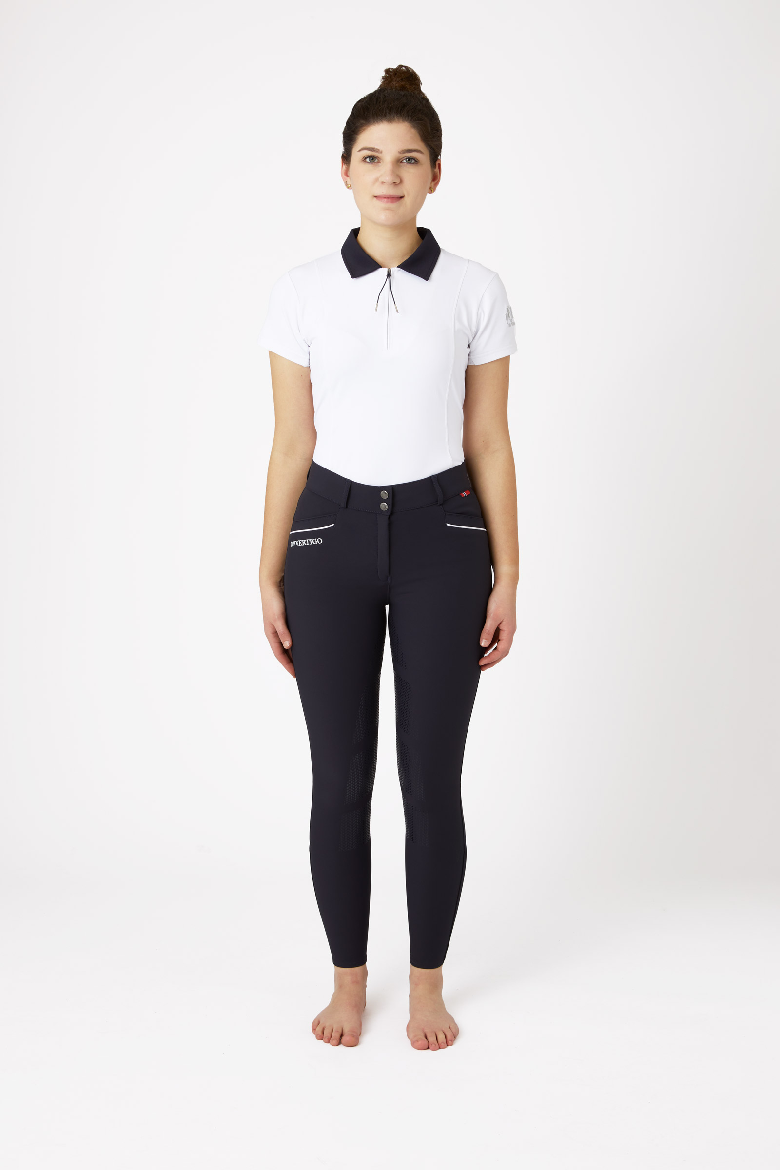 Pantalones de Montar que Adelgazan conAsiento Completo de Silicona para Mujer B Vertigo Patricia