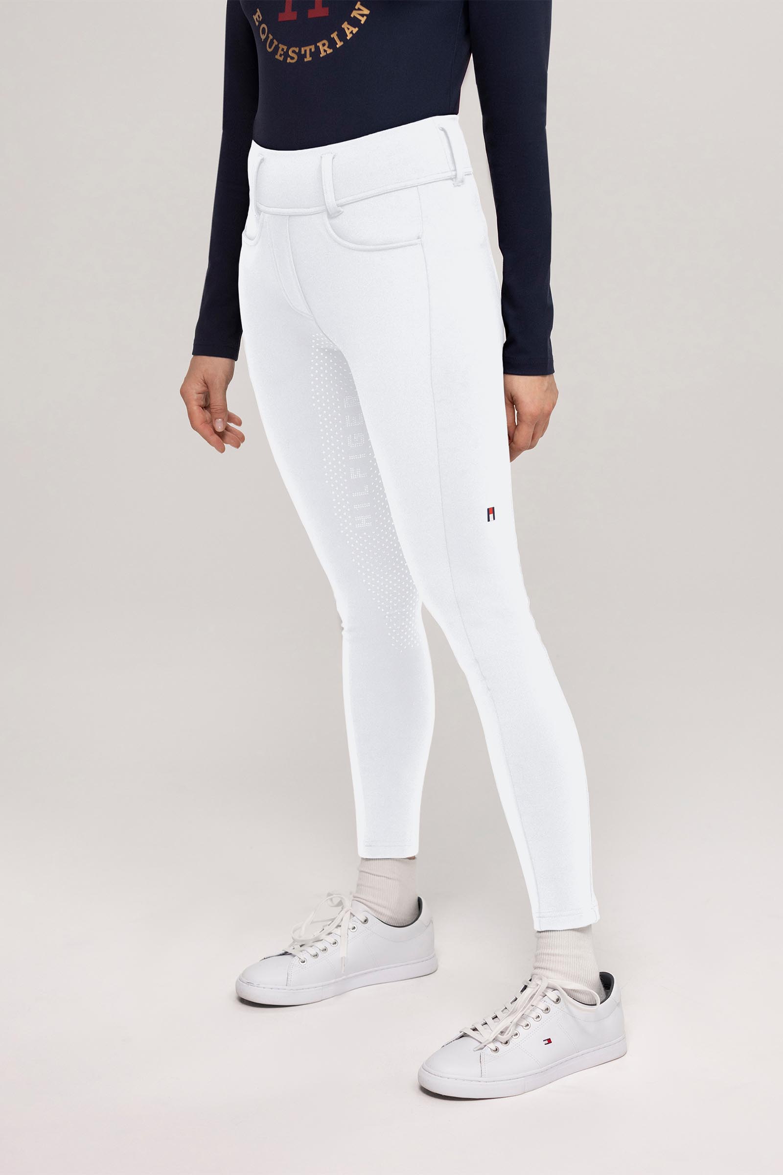 Tommy Hilfiger Equestrian Vermont pantalones de montar para mujer con refuerzo de asiento completo