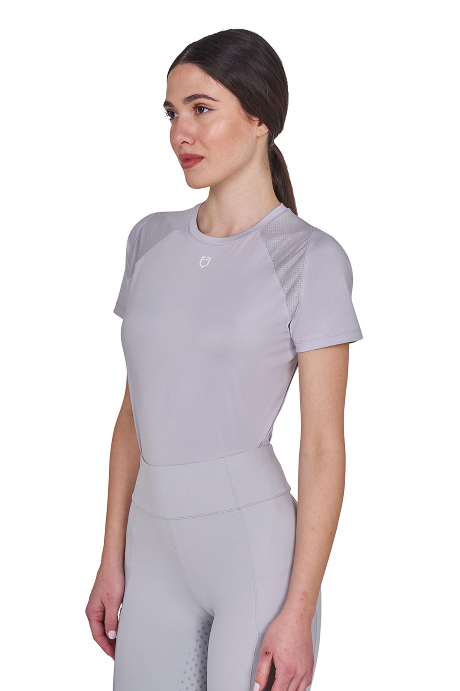 Equestro SS2026 Camiseta t&eacute;cnica slim entrenamiento mujer  