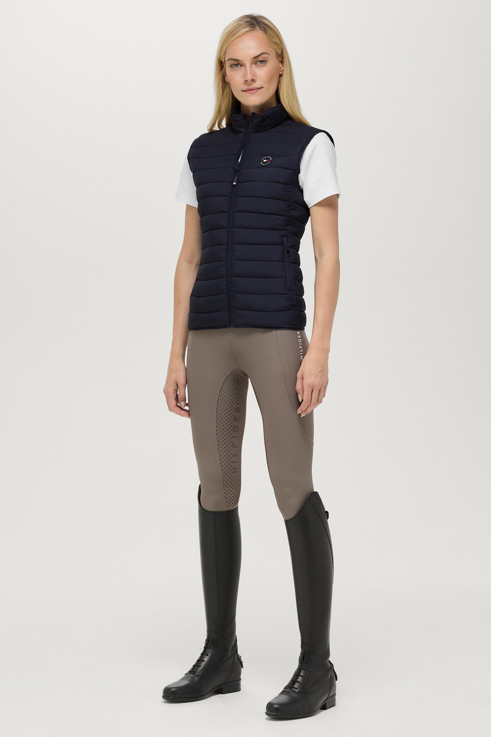 Tommy Hilfiger Equestrian Serano chaleco acolchado para mujer