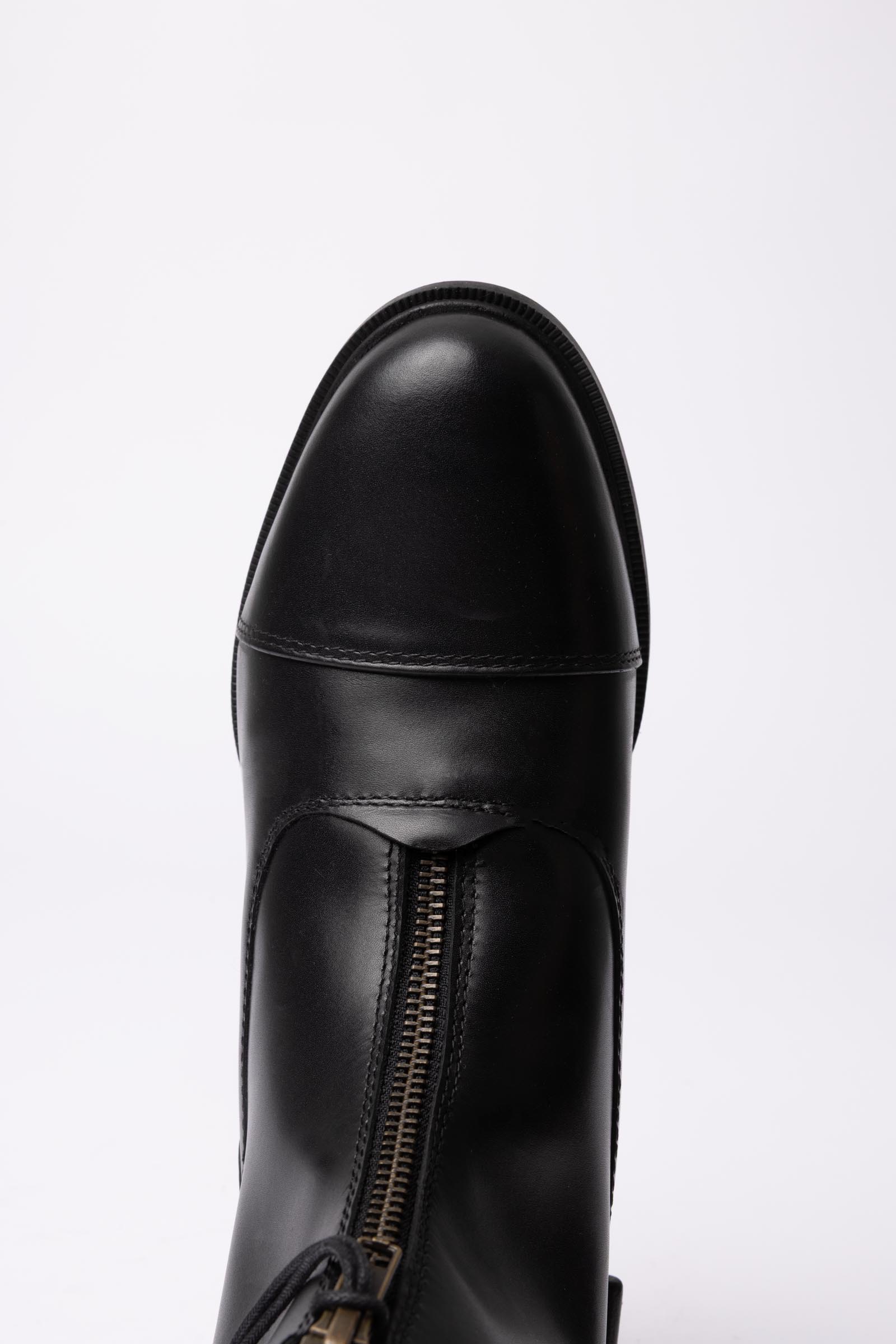 Horze Oldenburg botines jodhpur de cuero con cremallera frontal