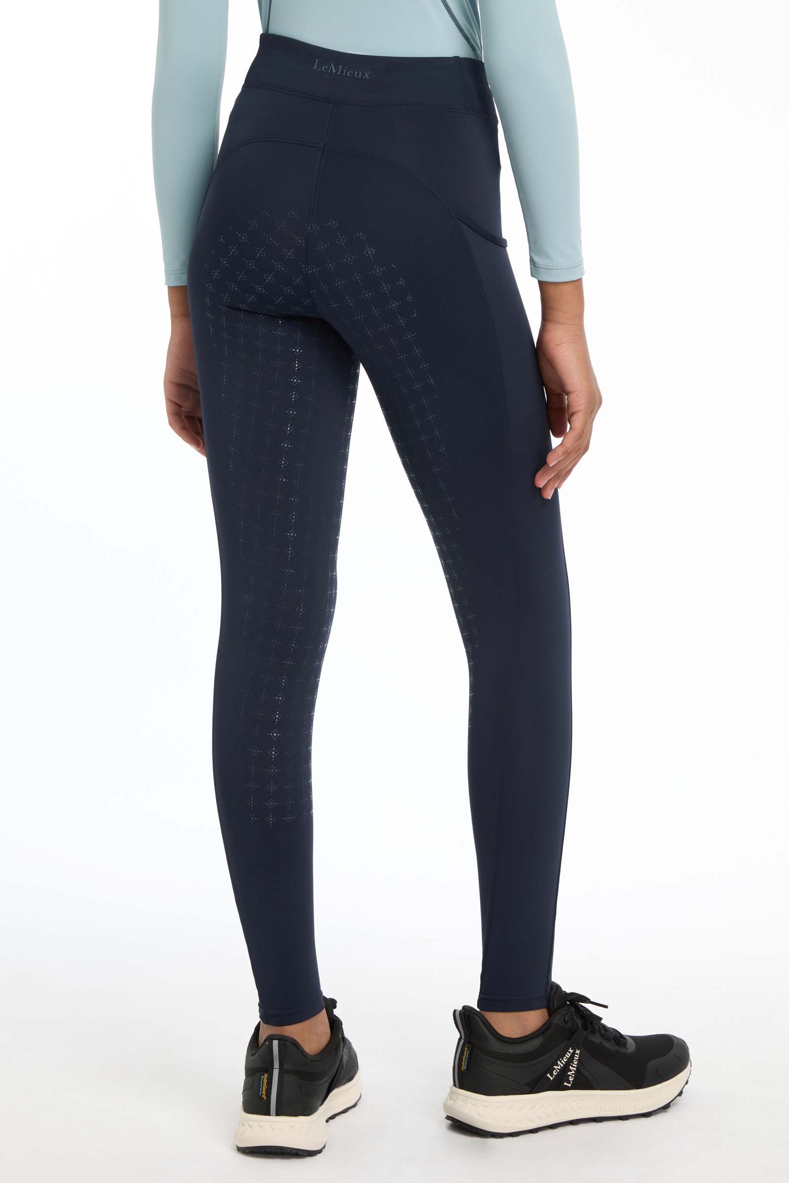 LeMieux Young Rider Orla leggings de equitaci&oacute;n pull on para ni&ntilde;os