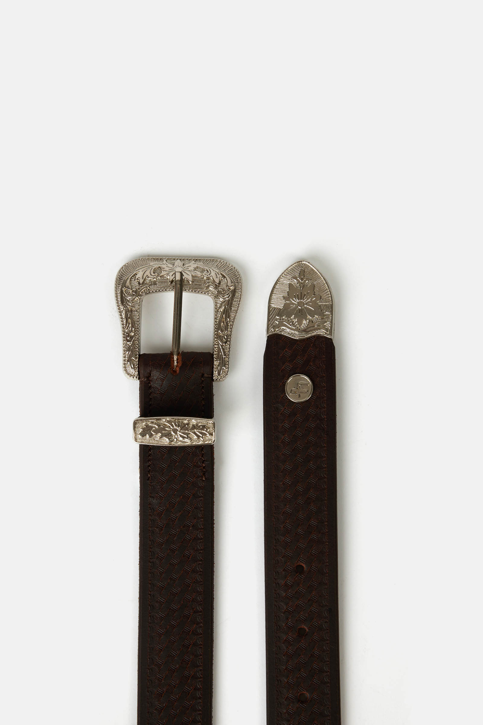 Horze Blaze cintur&oacute;n western de cuero  