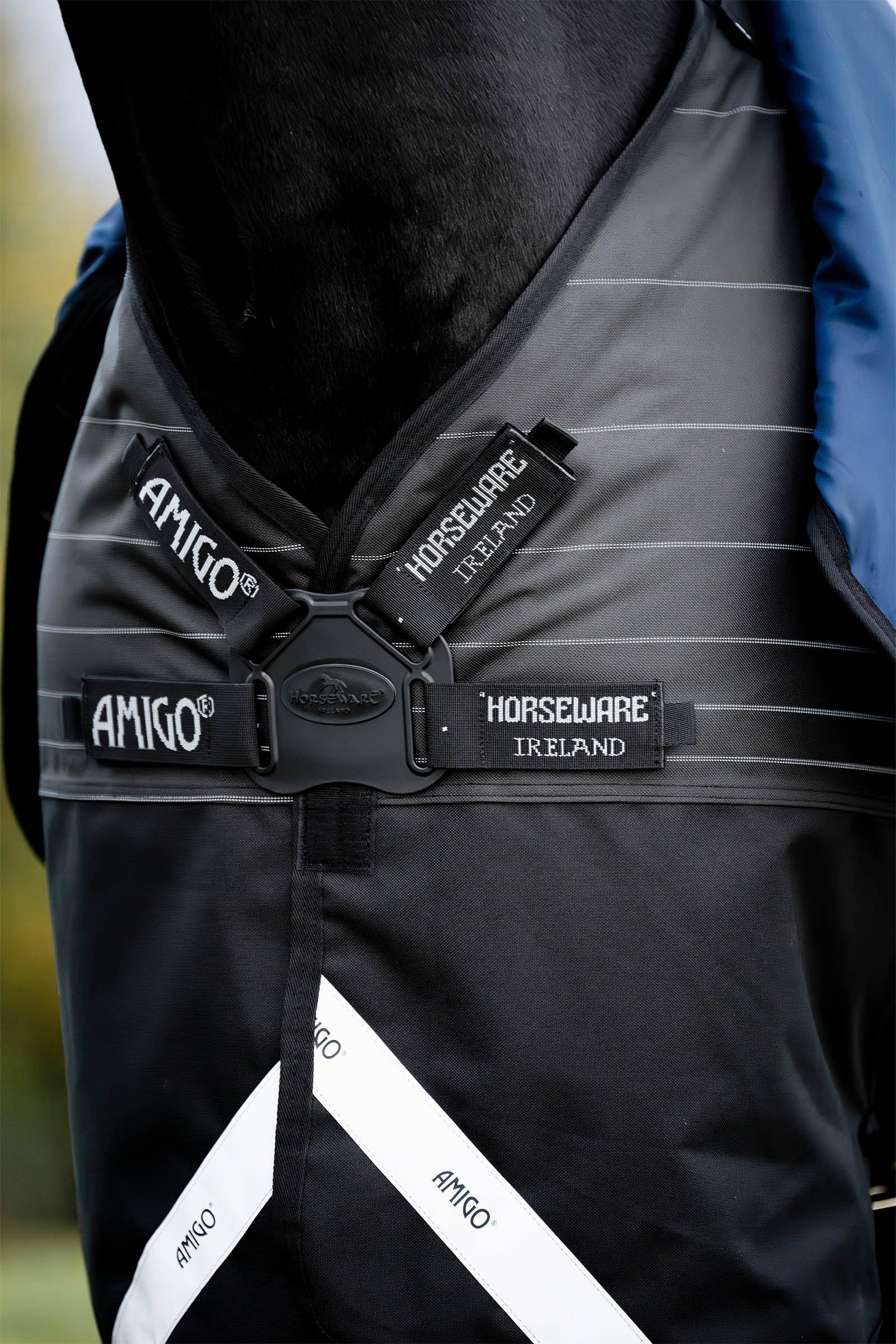 Horseware Amigo 1200D FieldSafe Reflectech Plus manta de exterior, 100 g