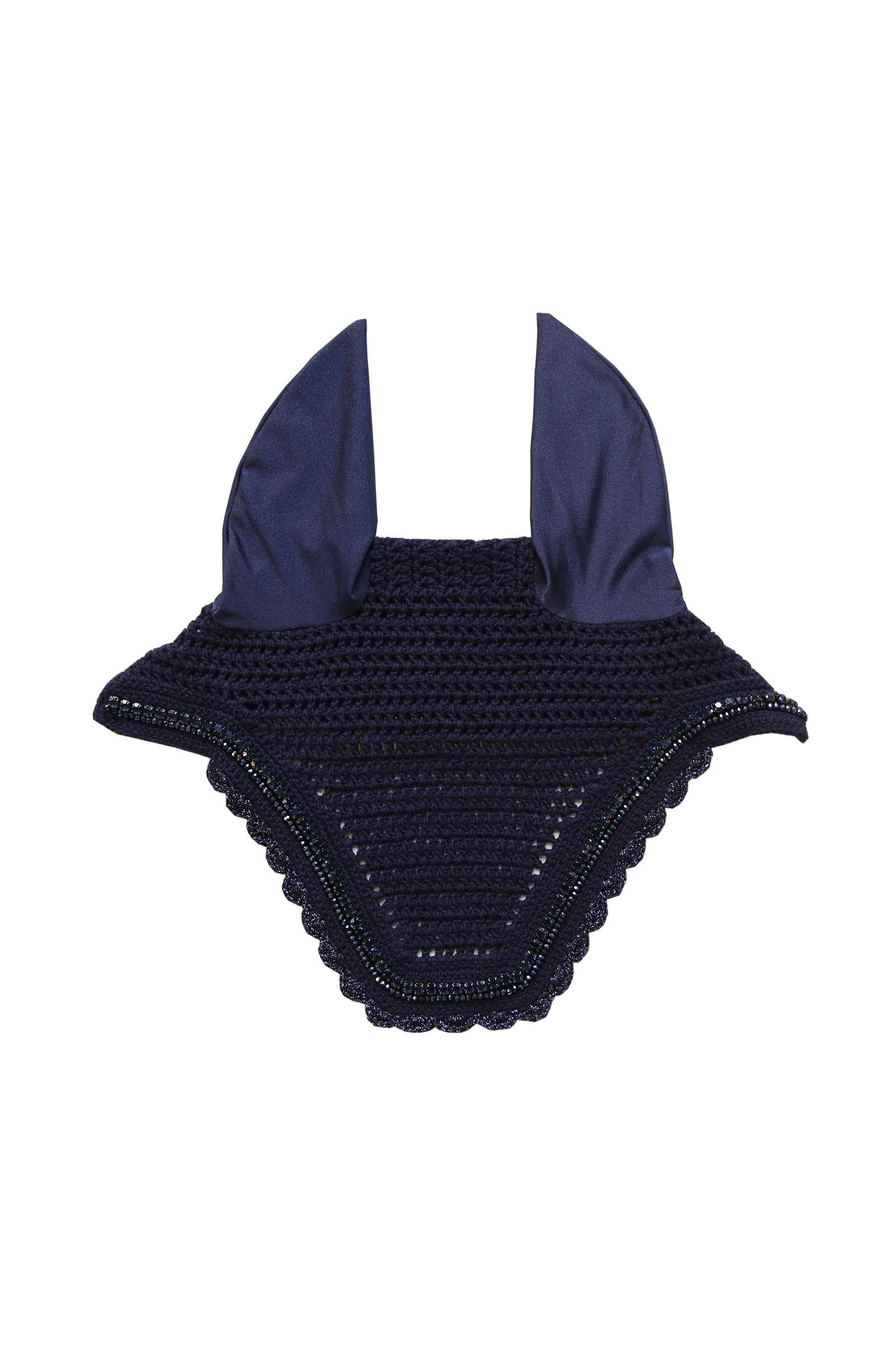 DB/AB Kentucky Horsewear Fly Veil Wellington Stone & Pearl Soundless