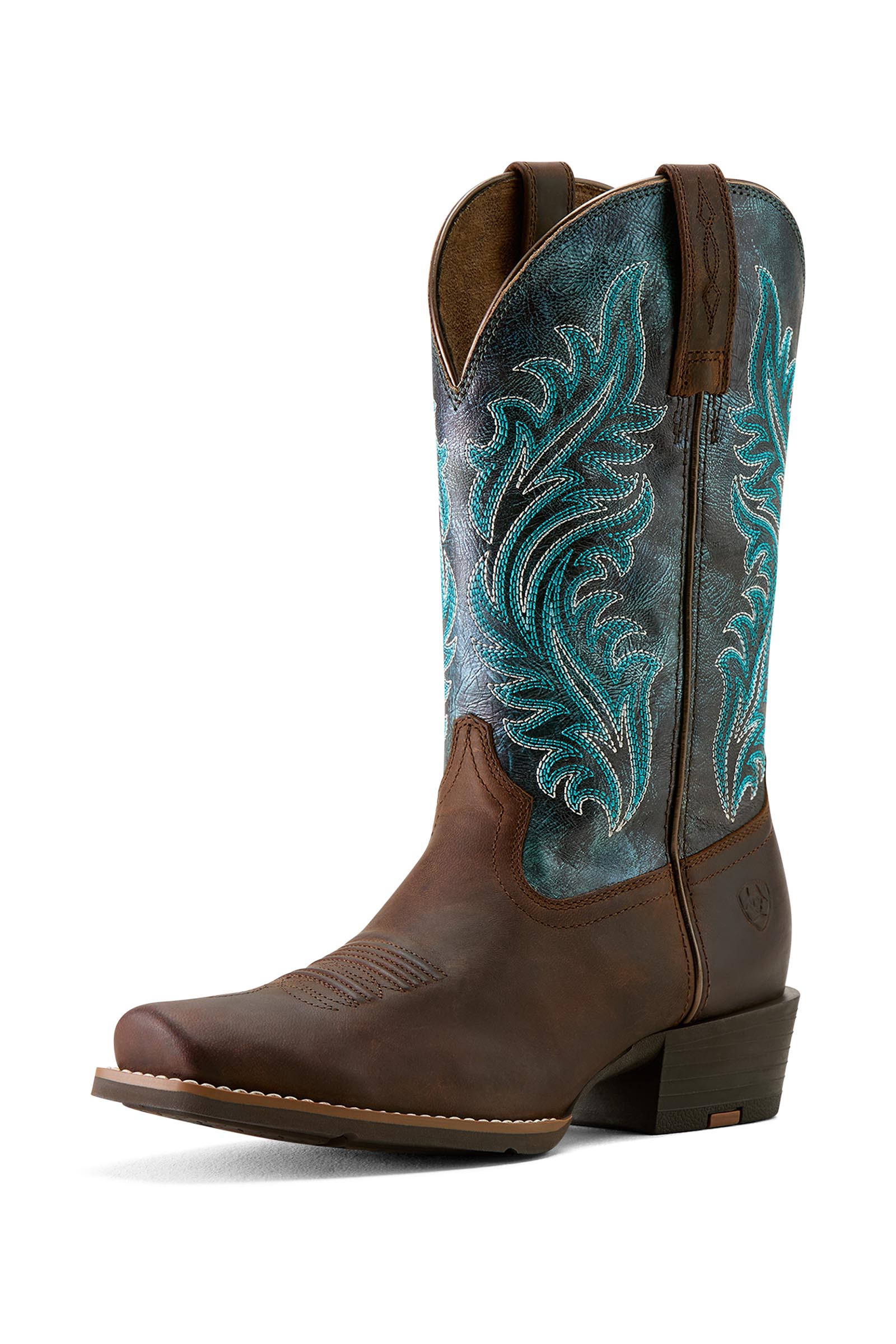 Ariat Round Up Narrow Cutter Toe botas western para mujer