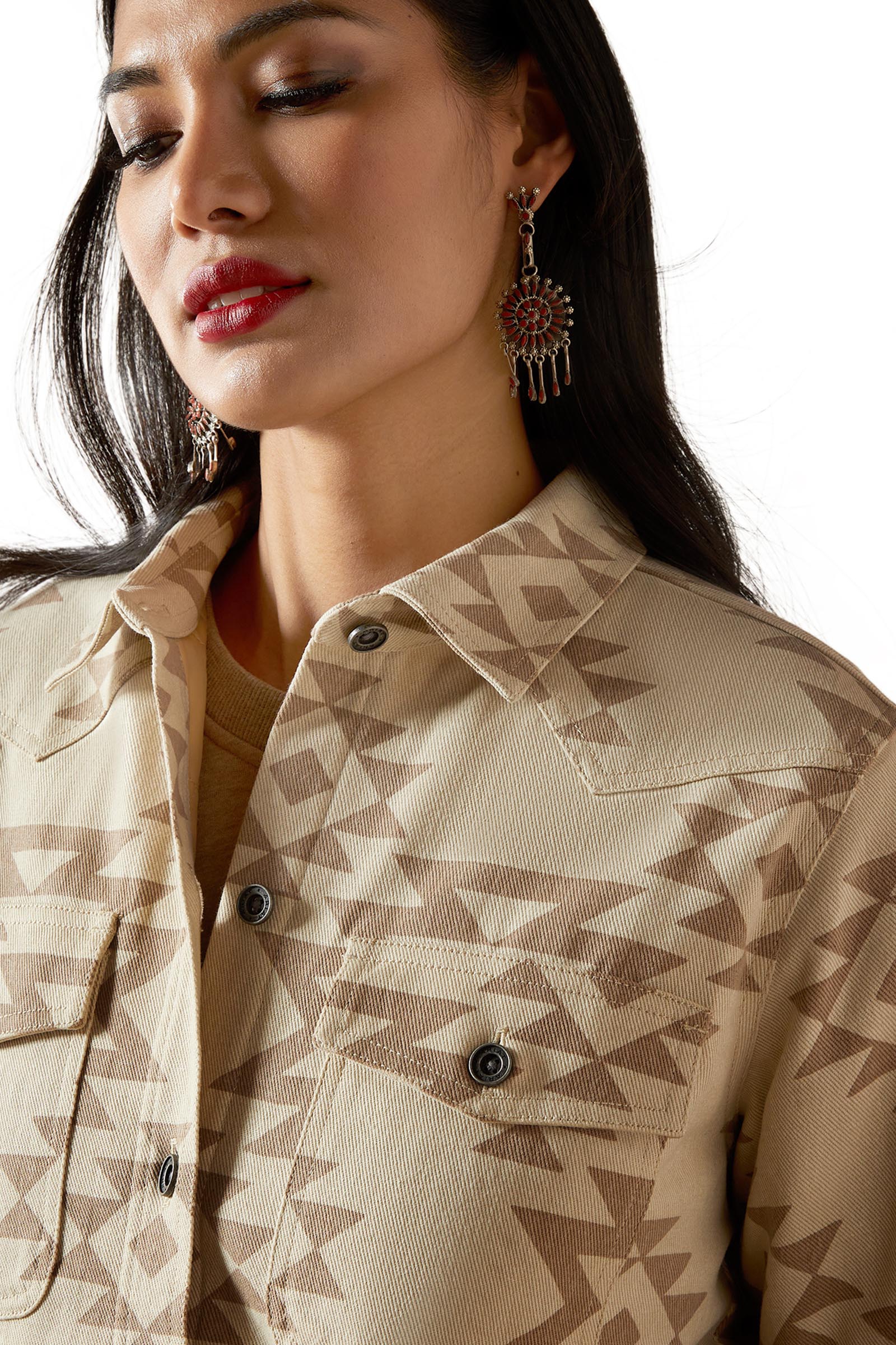 Ariat Clovis sobrecamisa acolchada para mujer