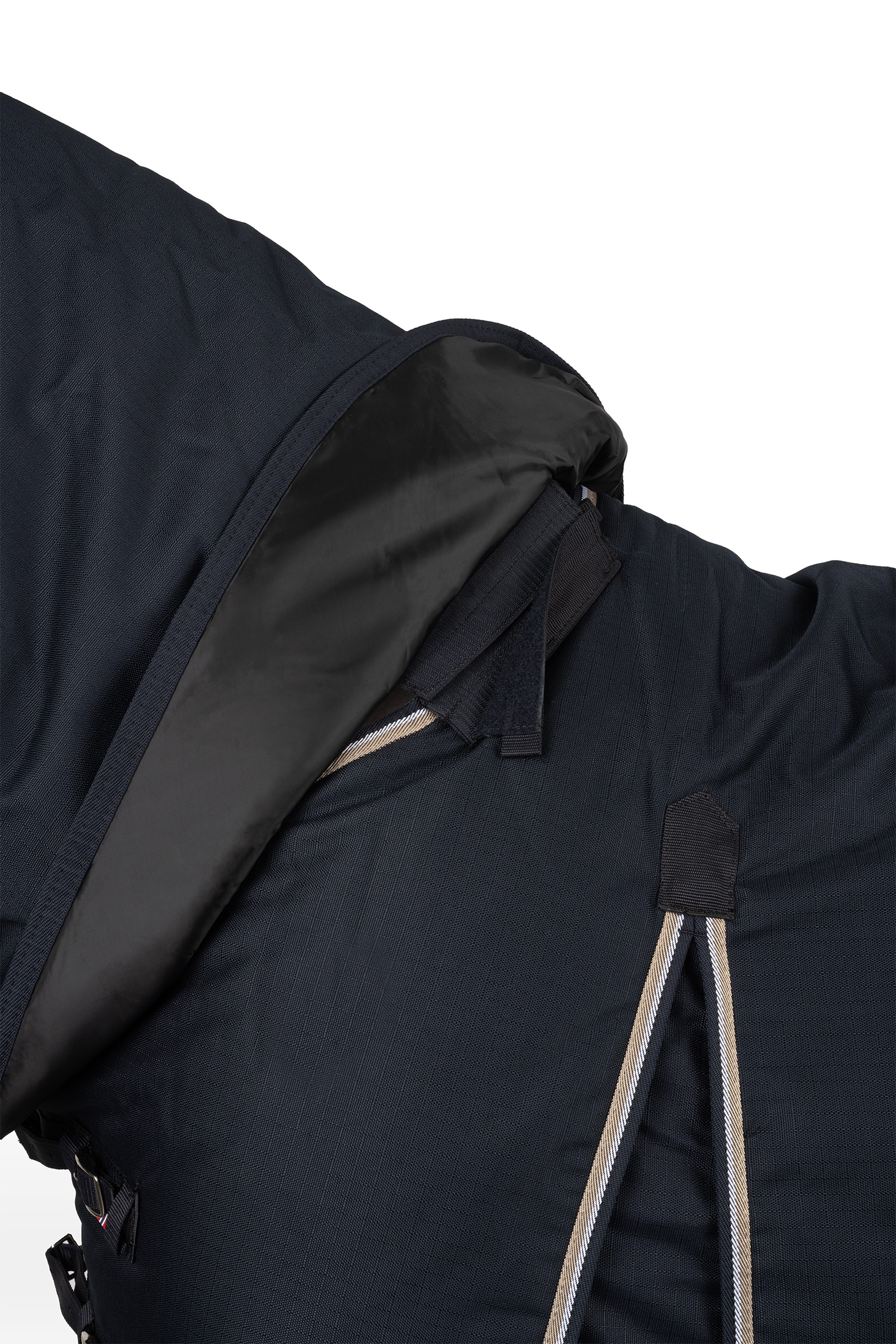 Manta de Exterior con Cubre Cuello Desmontable B Vertigo Georgina, 250g