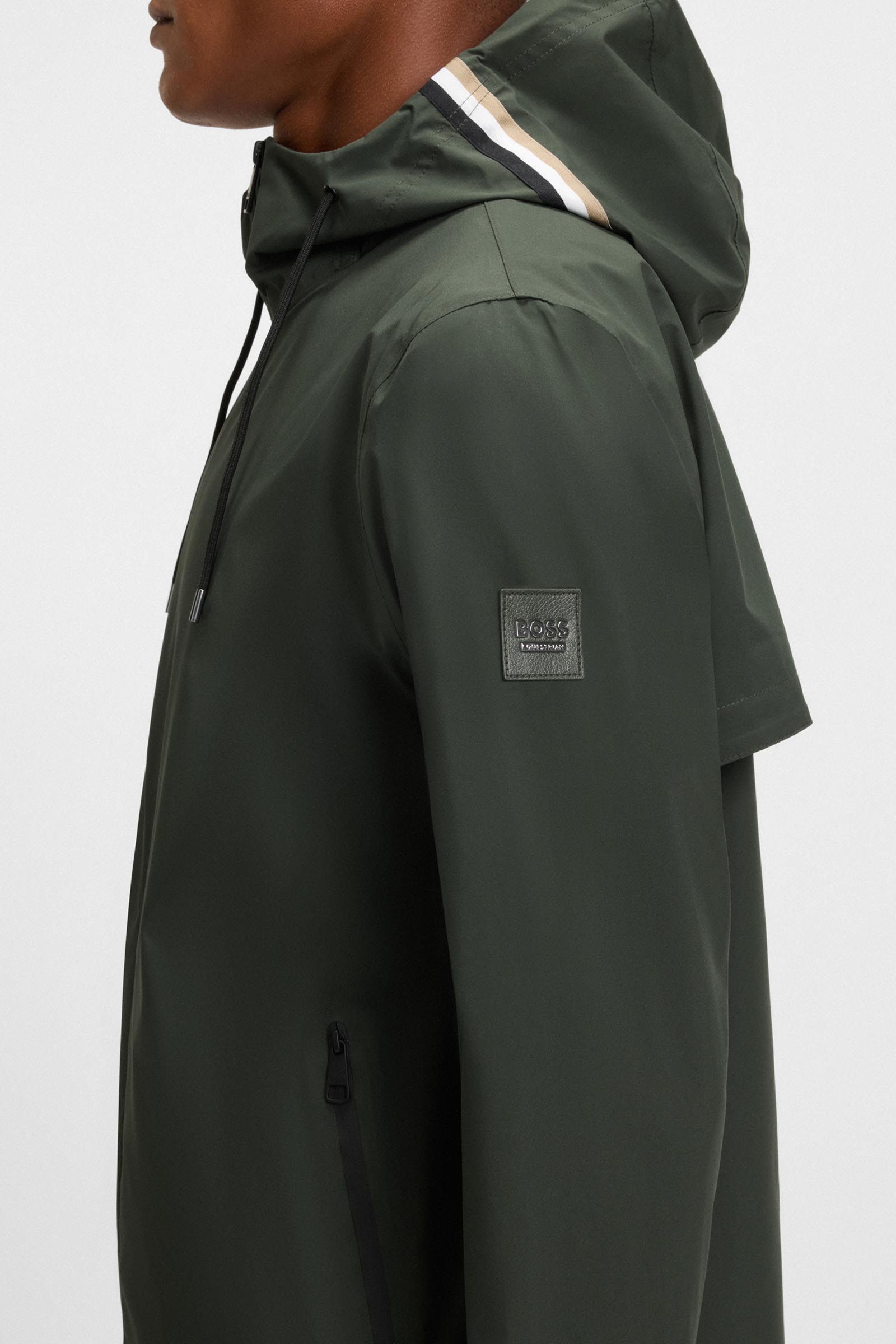 Boss Rex chaqueta impermeable hombre