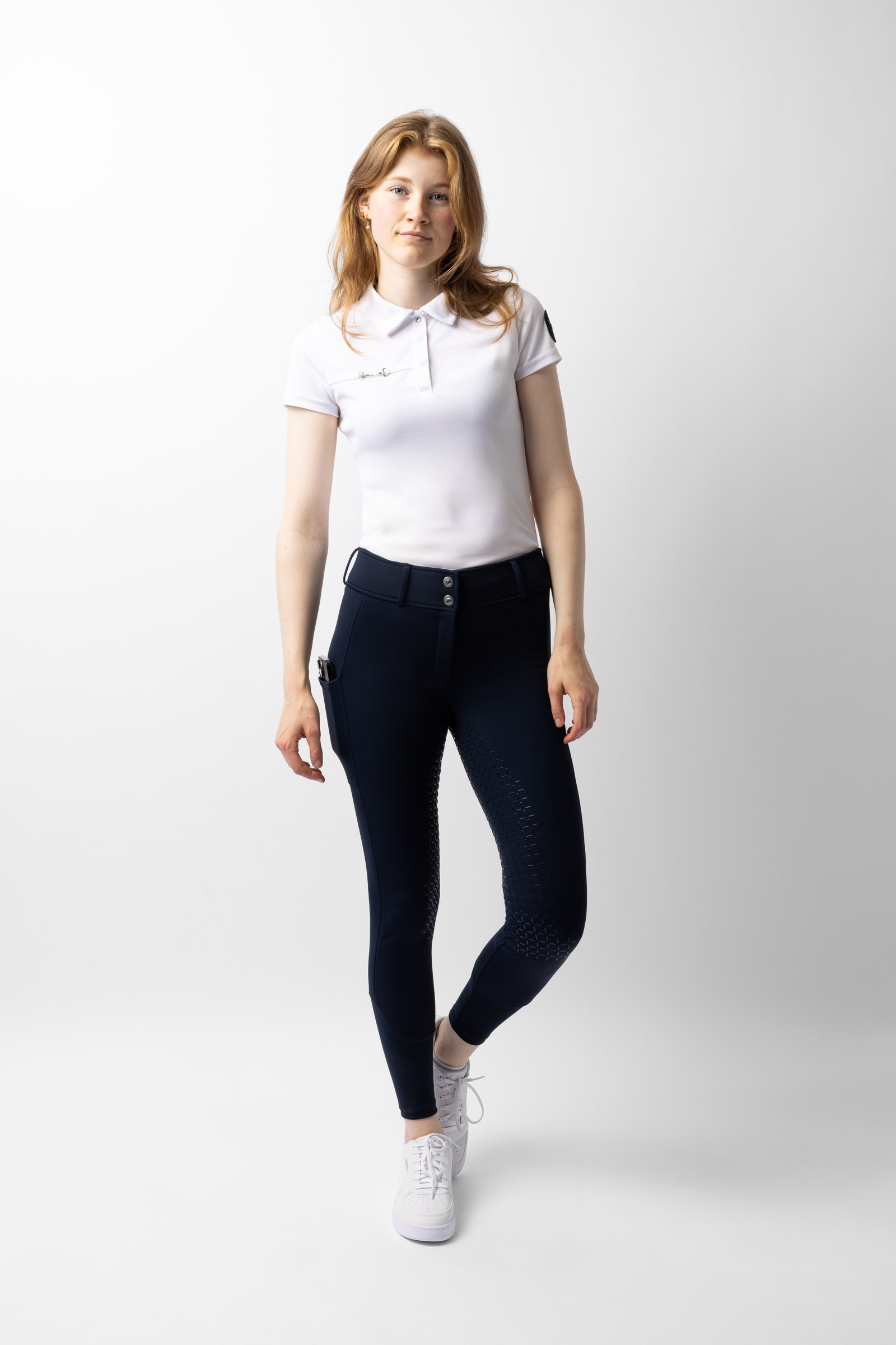 Horze Macy pantalones de montar t&eacute;rmicos con grip completo