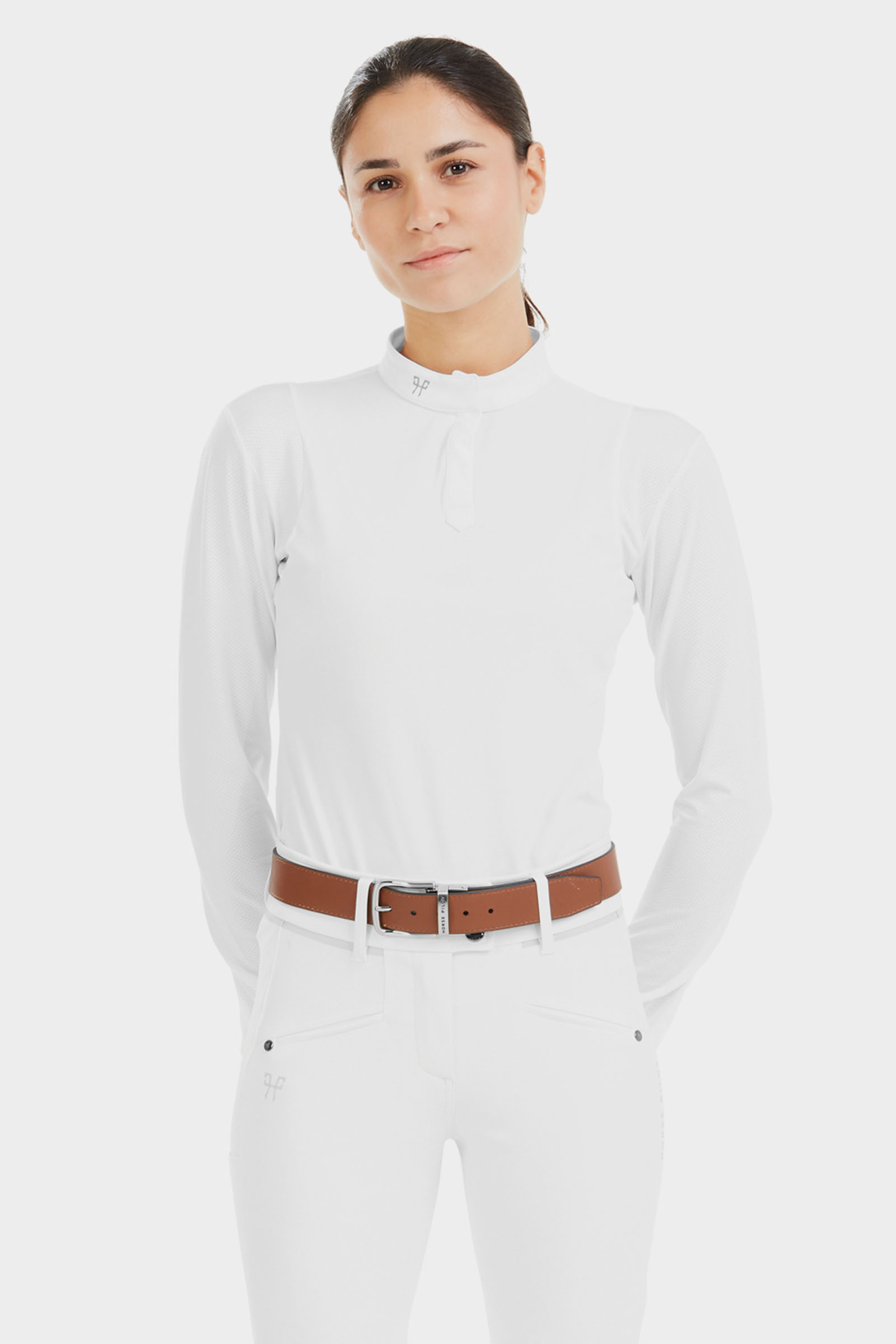 White Horse Pilot Aerolight camisa de mujer de manga larga