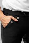 Horze Grand Prix pantalones de equitaci&oacute;n para hombre con asiento completo de silicona