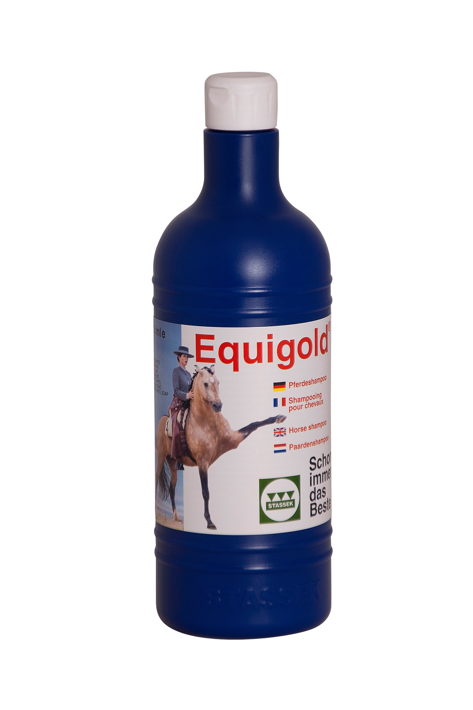 Stassek Equigold Champú para caballos, 750 ml
