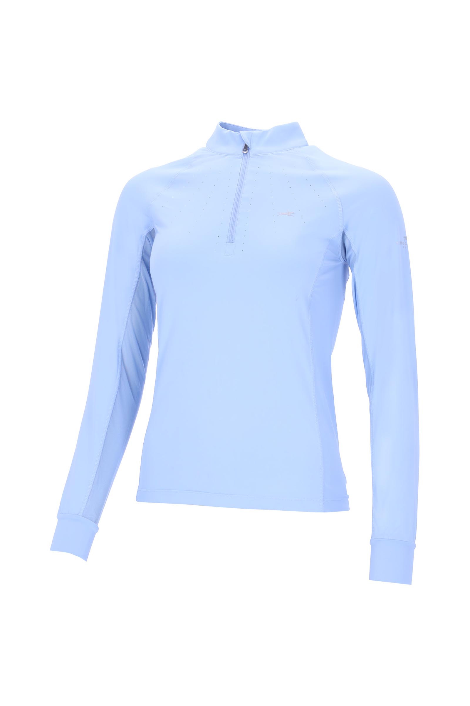 Sky Blue Schockem&ouml;hle Sports Angie Style camiseta de entrenamiento de manga larga para mujer
