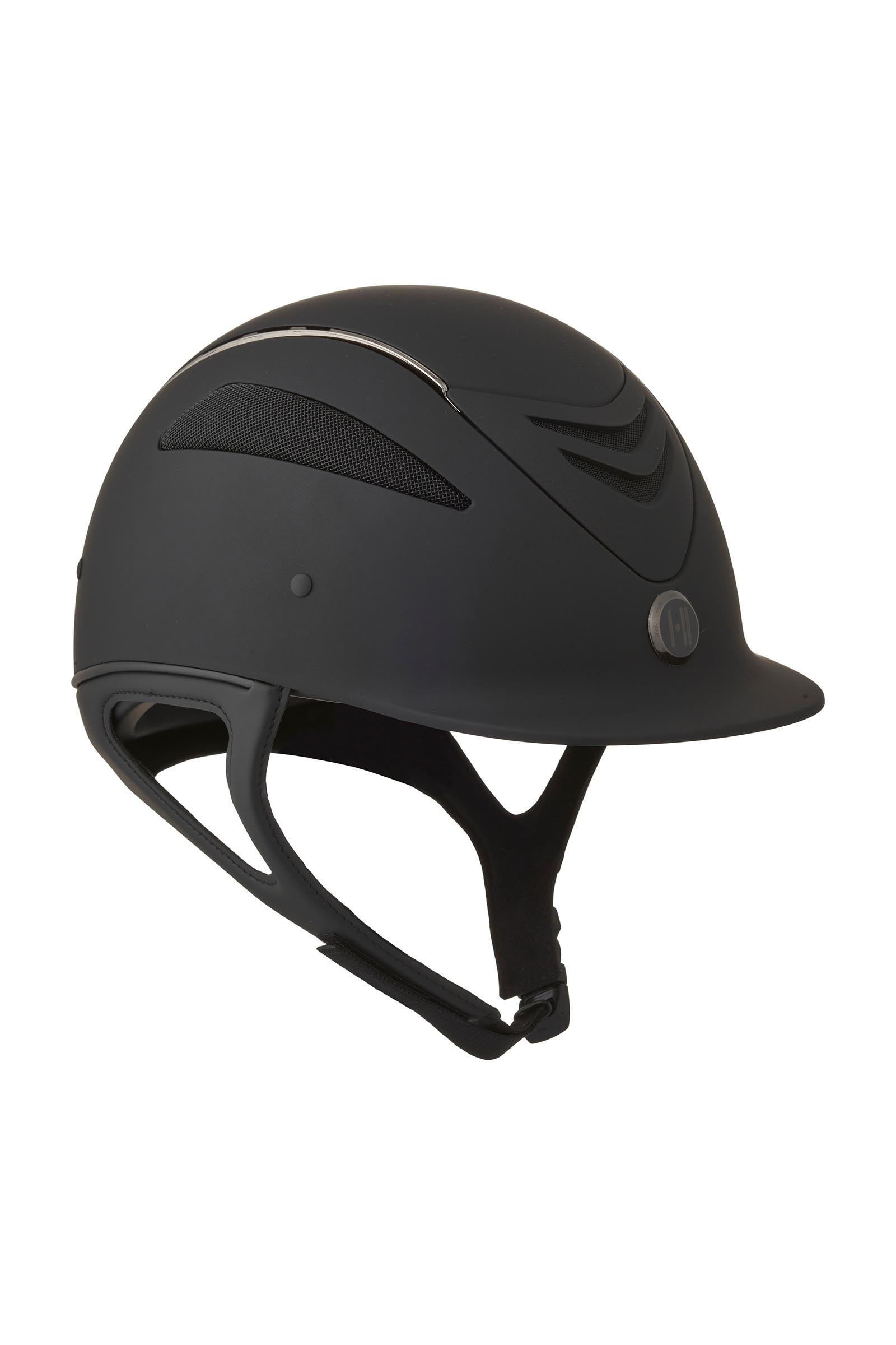 Casco de Equitación Mate Cromo OneK Defender